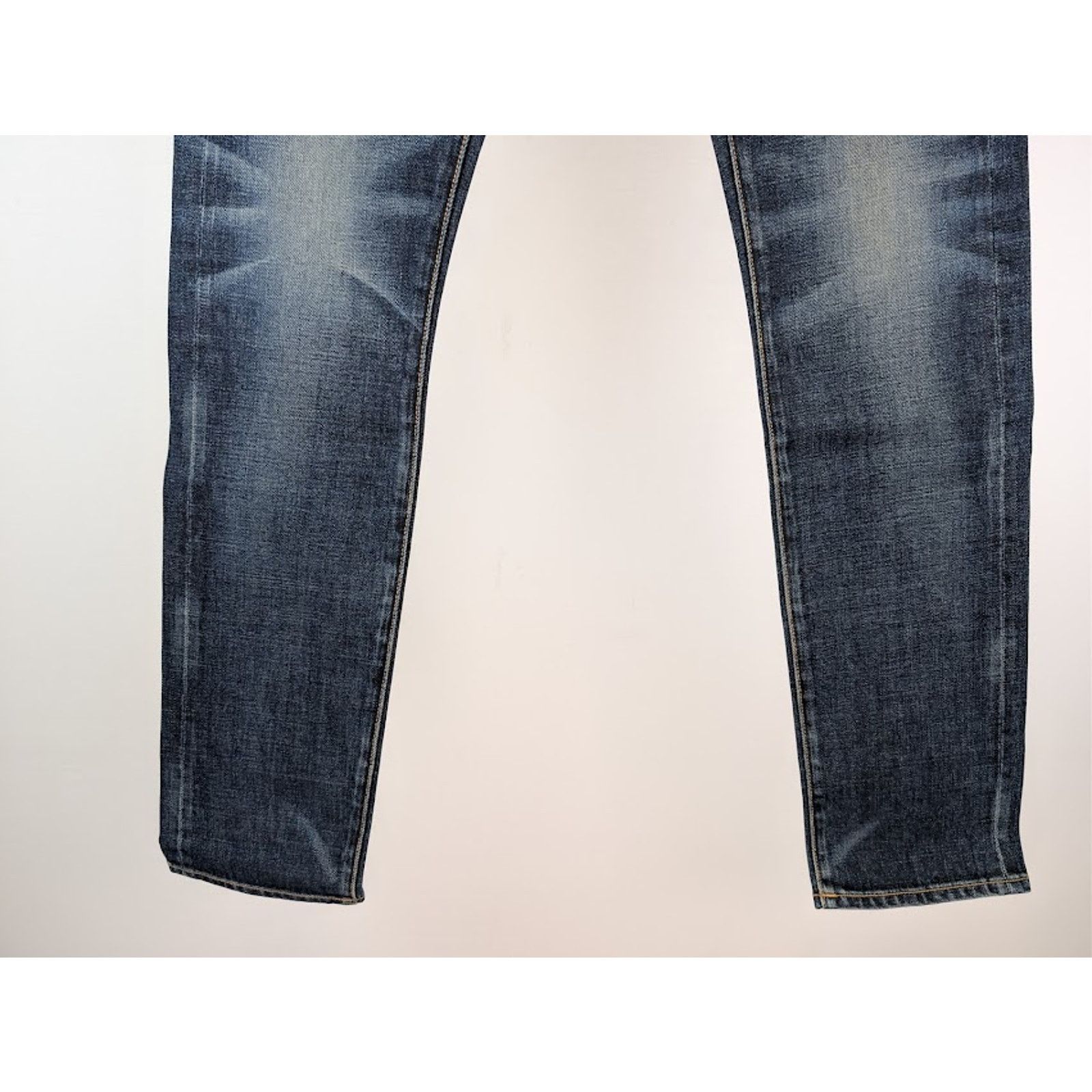 Tom Ford o1rshd1 Japanese Selvedge Slim-Fit Denim Jeans in Navy Blue Size US 32 / EU 48 - 4 Thumbnail