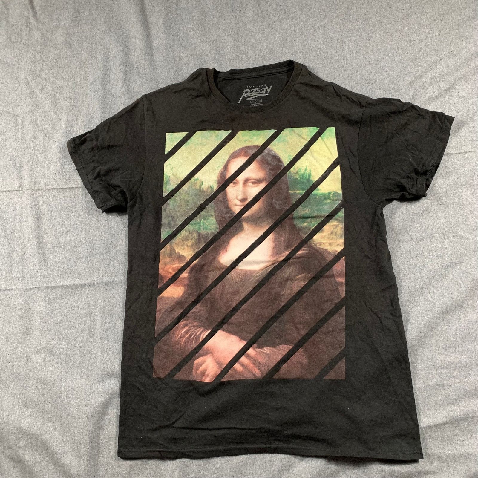 Other Popular Poison Mona Lisa Shirt Adult Medium Black Size US M / EU 48-50 / 2 - 1 Thumbnail