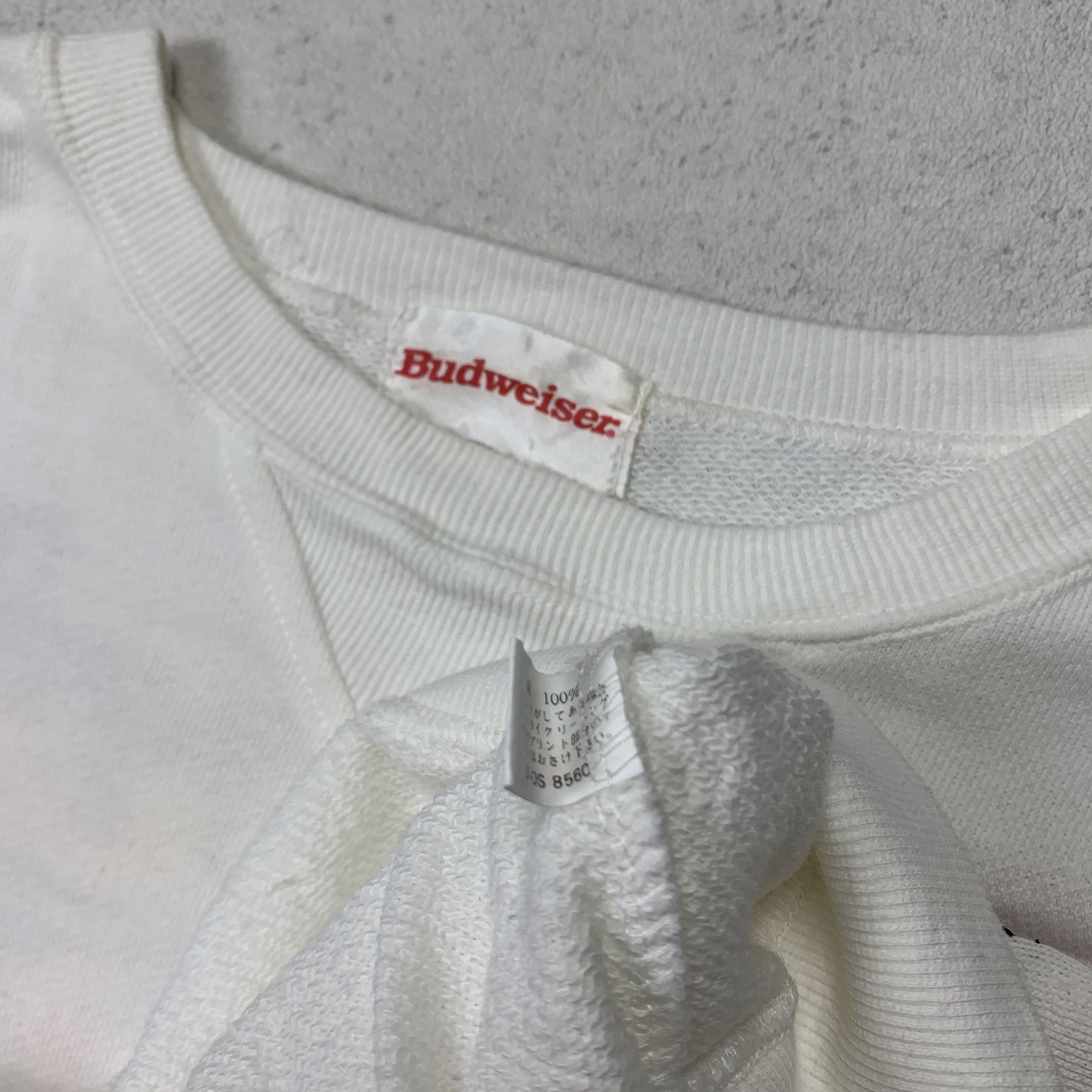 Budweiser Vintage Budweiser Racing Sweatshirt Crewneck Size US S / EU 44-46 / 1 - 5 Thumbnail