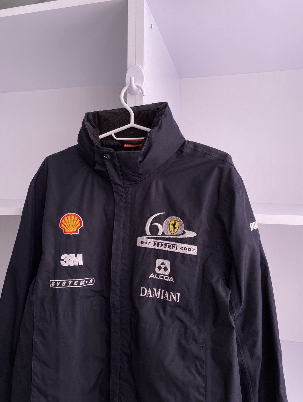 Ferrari Vintage Puma Ferrari raincoat jacket racing Size US M / EU 48-50 / 2 - 2 Thumbnail