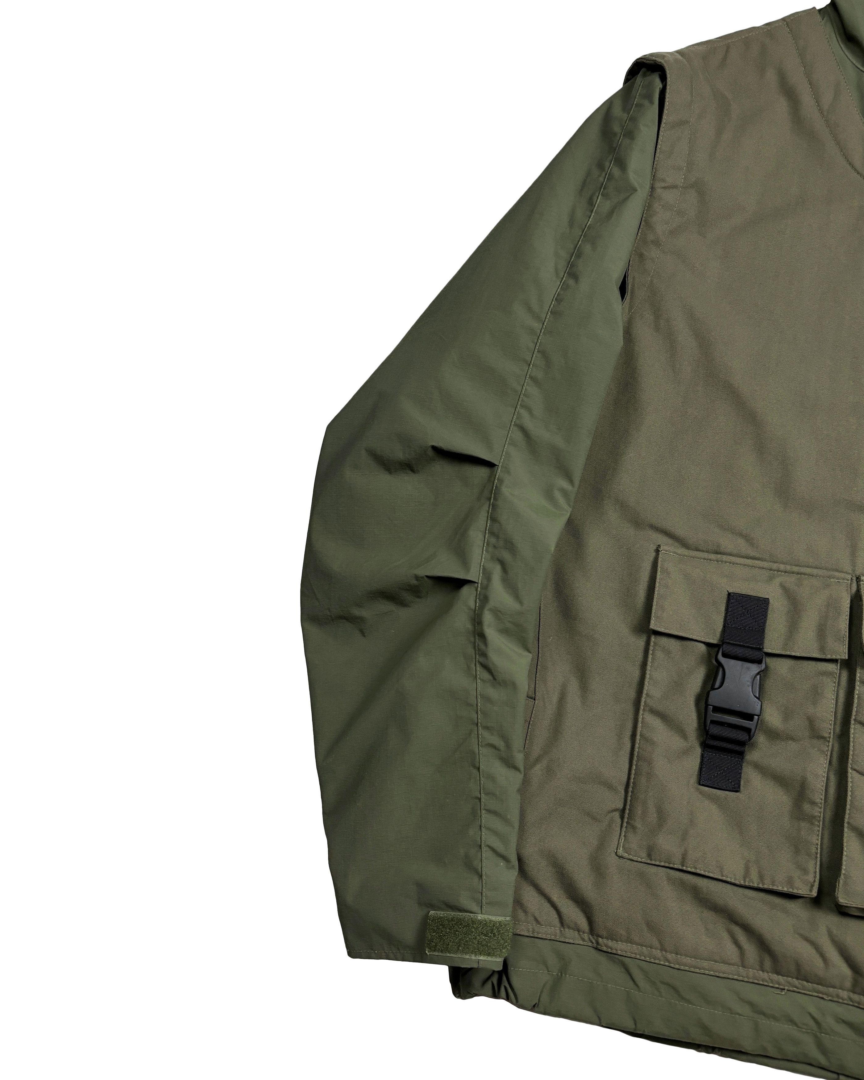 Analog 2003 Analog MD Cargo Tactical Vest Magnetic Closure Jacket Size US M / EU 48-50 / 2 - 4 Thumbnail