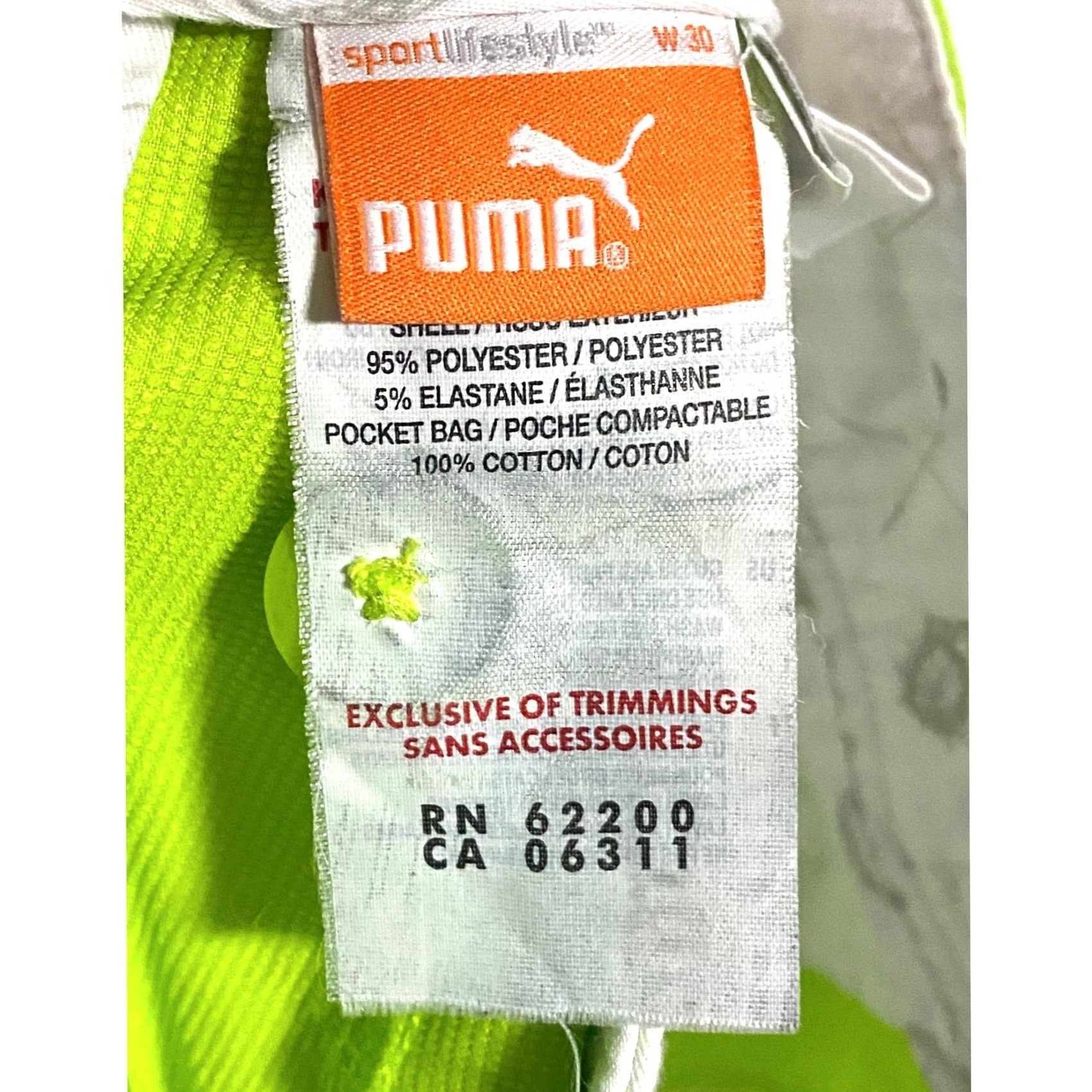 Puma Puma Cell Neon Lime Green Golf Shorts Mens 30 Athleisure Summer Preppy Golf Shorts Mens 30 Green Nike Size US 30 / EU 46 - 6 Thumbnail