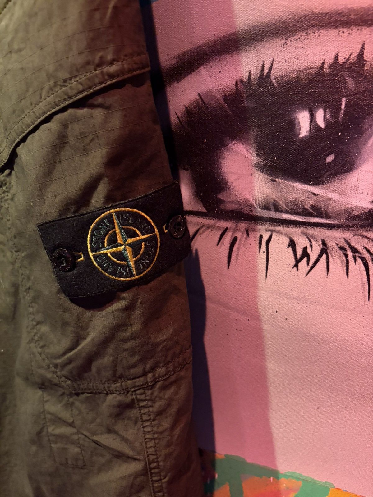 Stone Island Stone Island Rip stop Cargo pants Size US 31 - 3 Thumbnail