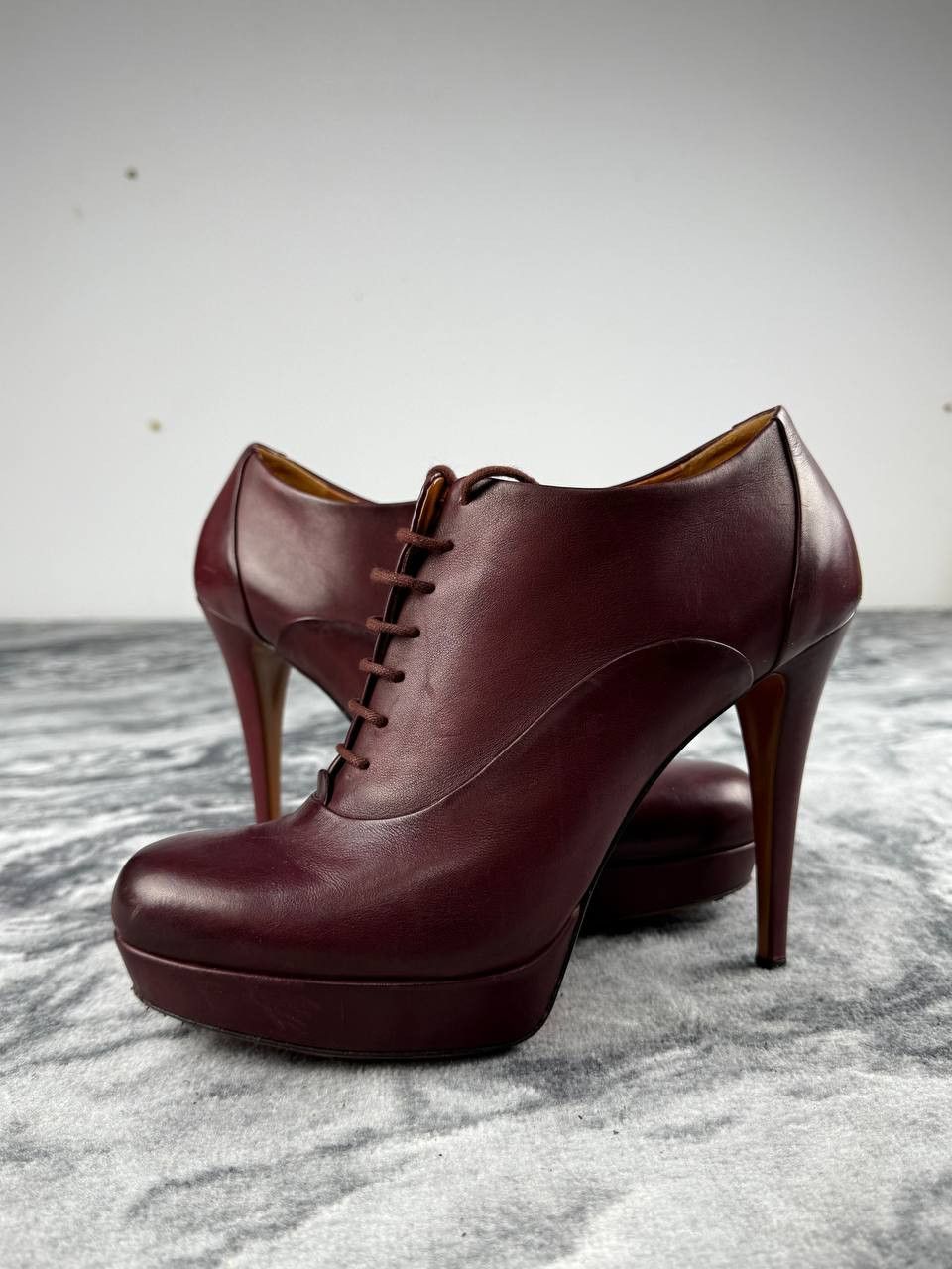 Gucci Gucci Betty Lace Up Ankle Boots Size US 9 / IT 39 - 1 Thumbnail