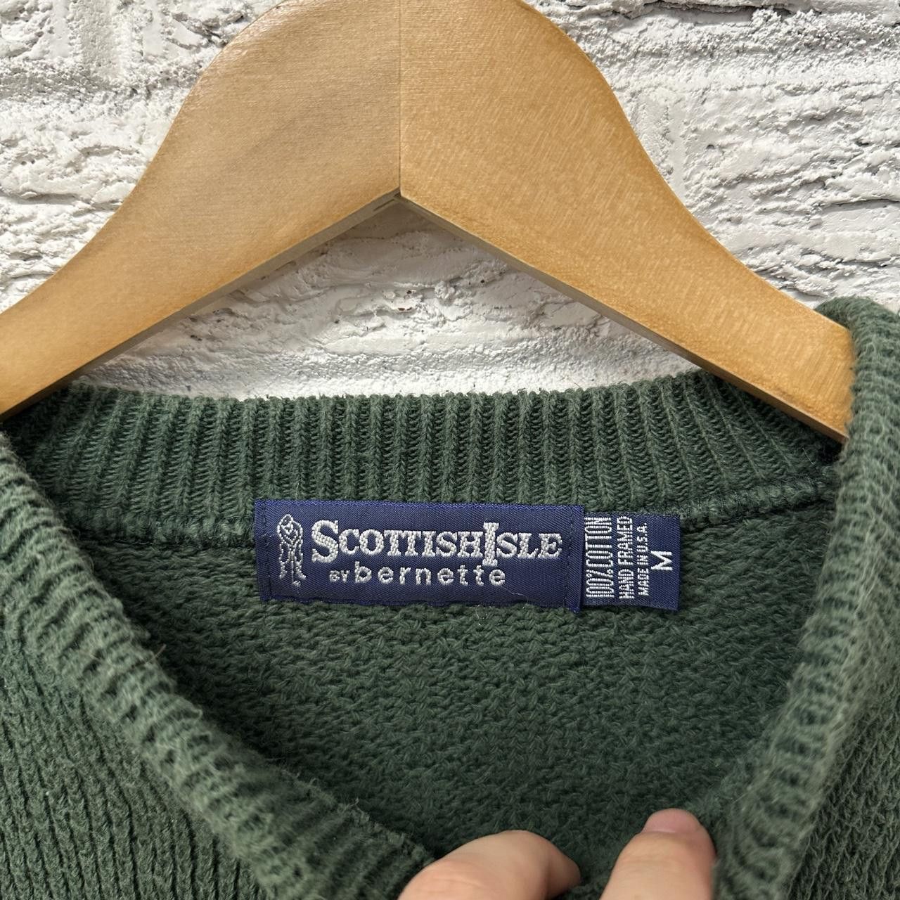 Vintage Vintage Scottish Isle Golf Cable Knit Sweater Medium Size US M / EU 48-50 / 2 - 4 Thumbnail