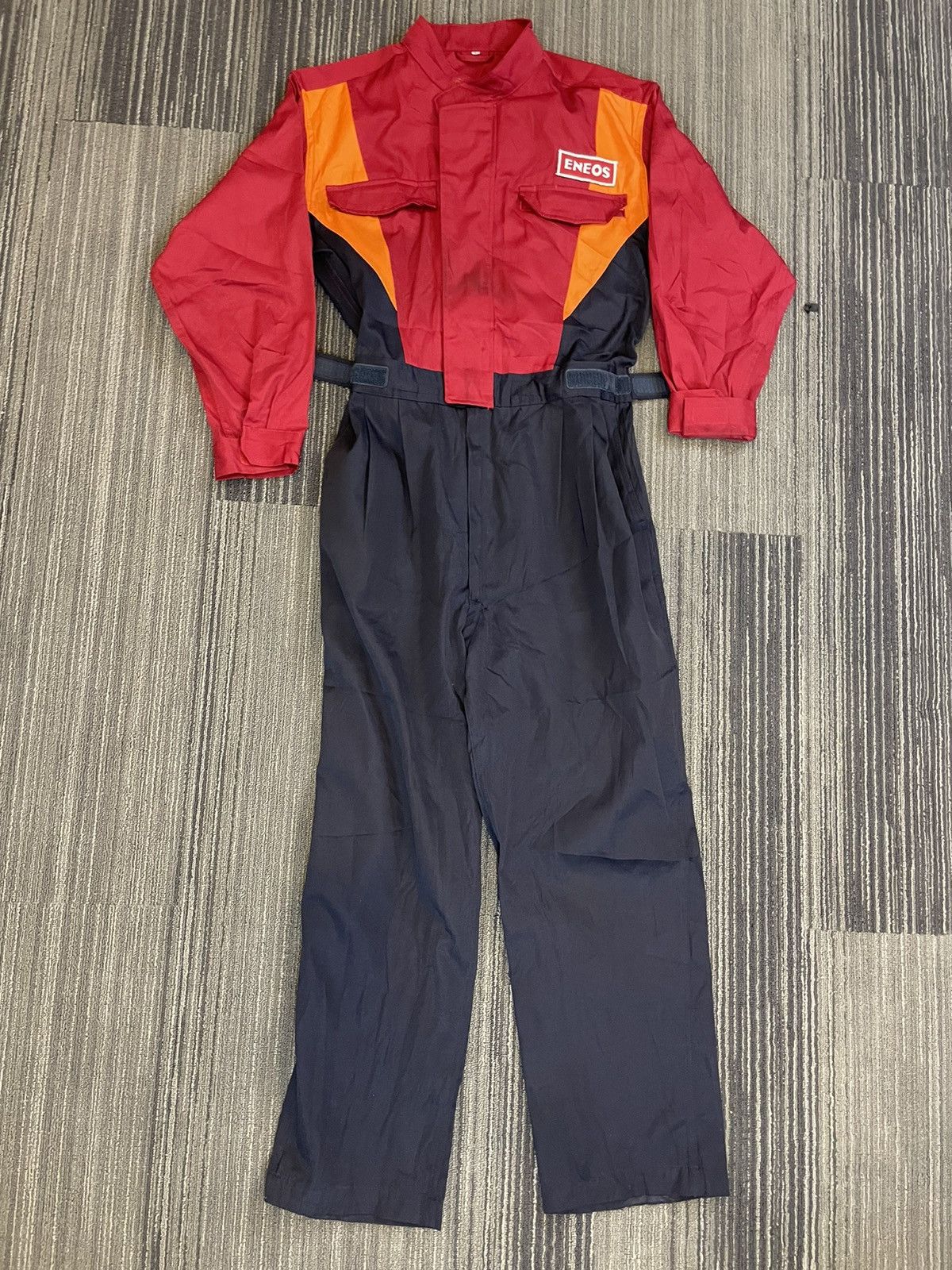 Vintage Vintage Eneos Coveralls initial D Size US L / EU 52-54 / 3 - 6 Thumbnail