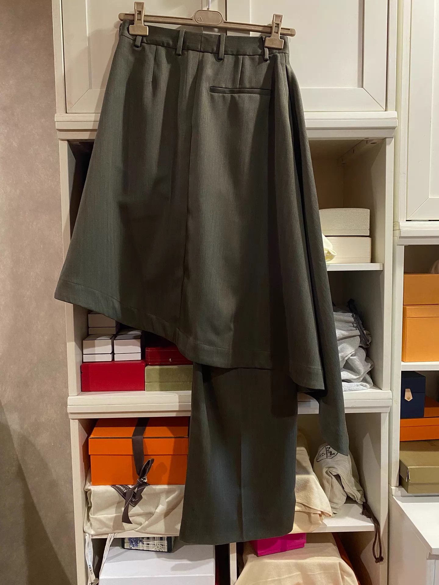 Bottega Veneta Bottega Veneta new irregular wool chinos 36 Size 25" / US 0 / IT 36 - 2 Thumbnail