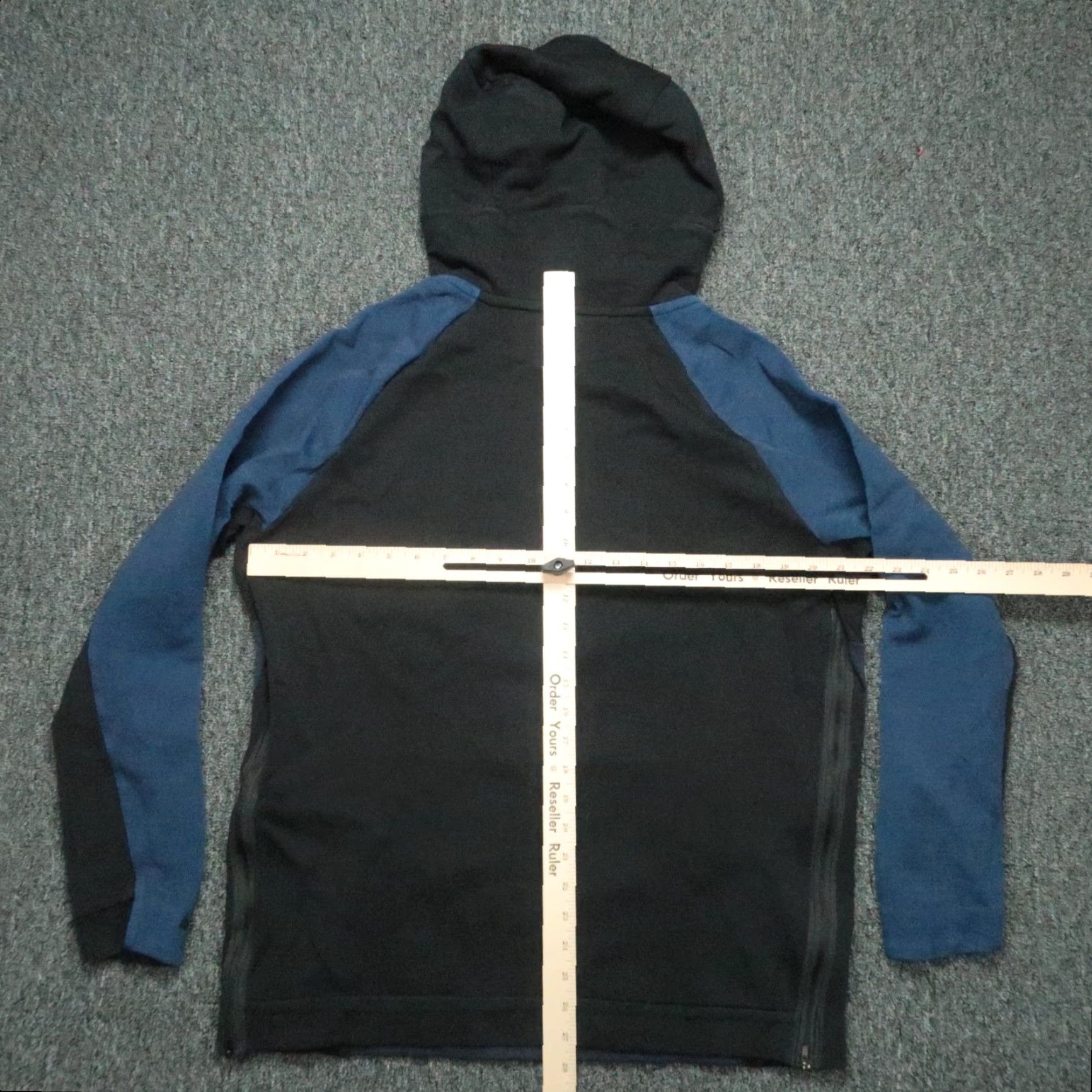 Nike Nike Hoodie Mens Large Blue Tech Fleece Half Zip Hooded Pockets Sportswear Size US L / EU 52-54 / 3 - 7 Thumbnail
