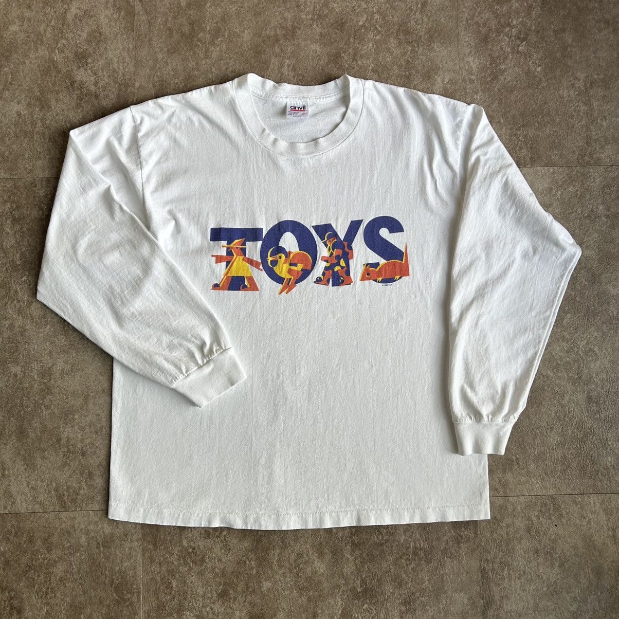 Vintage Vintage Toys Movie Promo Long Sleeve T Shirt Size US L / EU 52-54 / 3 - 4 Thumbnail