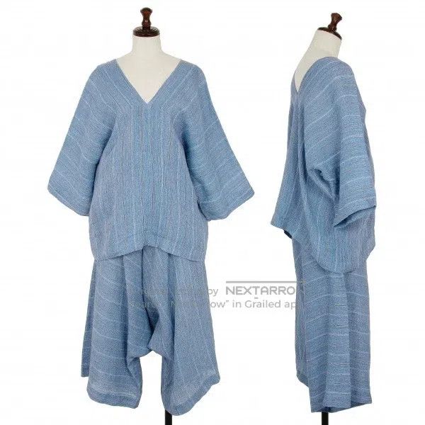 Issey Miyake Issey Miyake Blue Long Sleeve Size M / US 6-8 / IT 42-44 - 1 Thumbnail