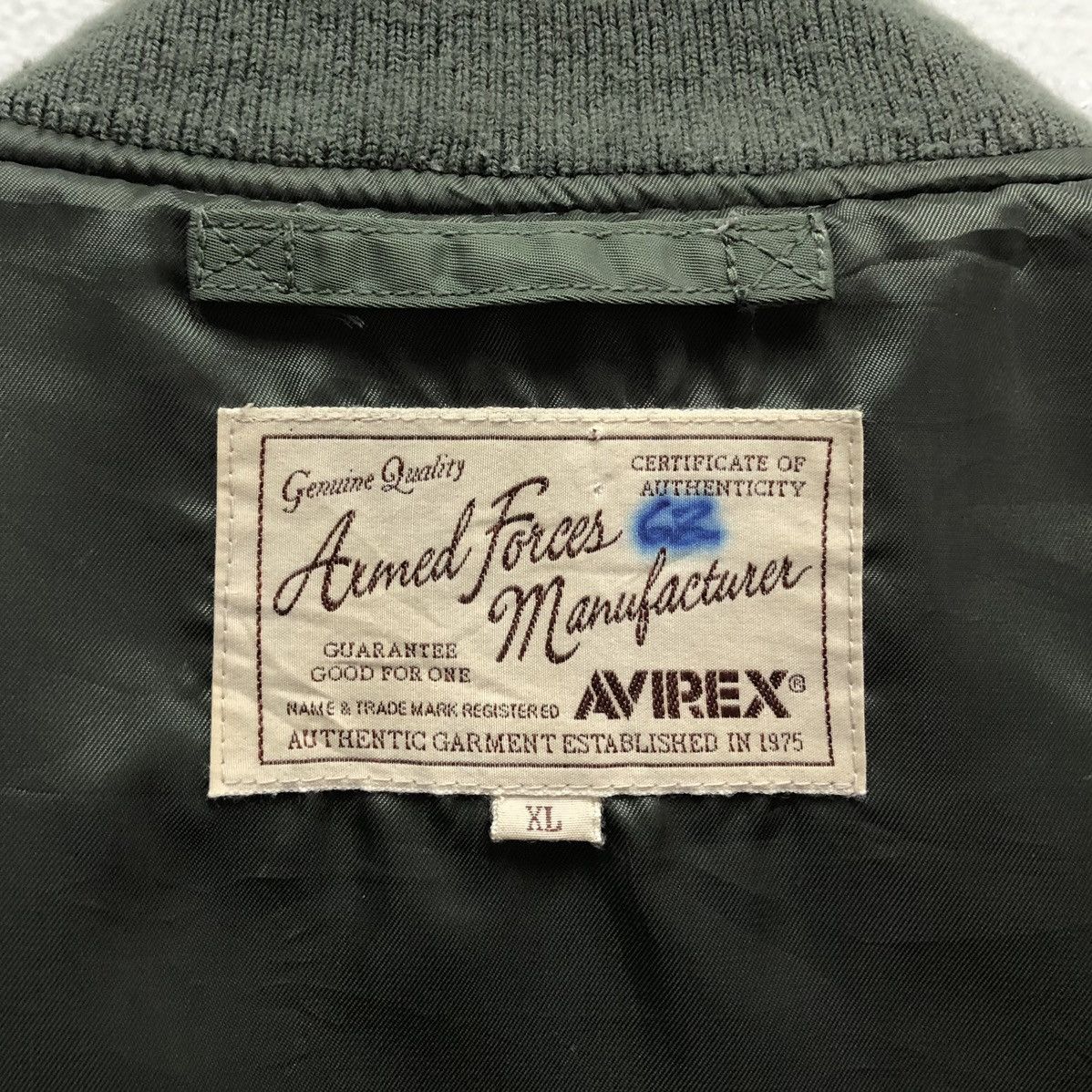 Avirex AVIREX L-2B TOMCAT Ma-1 Flight Bomber Jacket Size US XL / EU 56 / 4 - 20 Thumbnail
