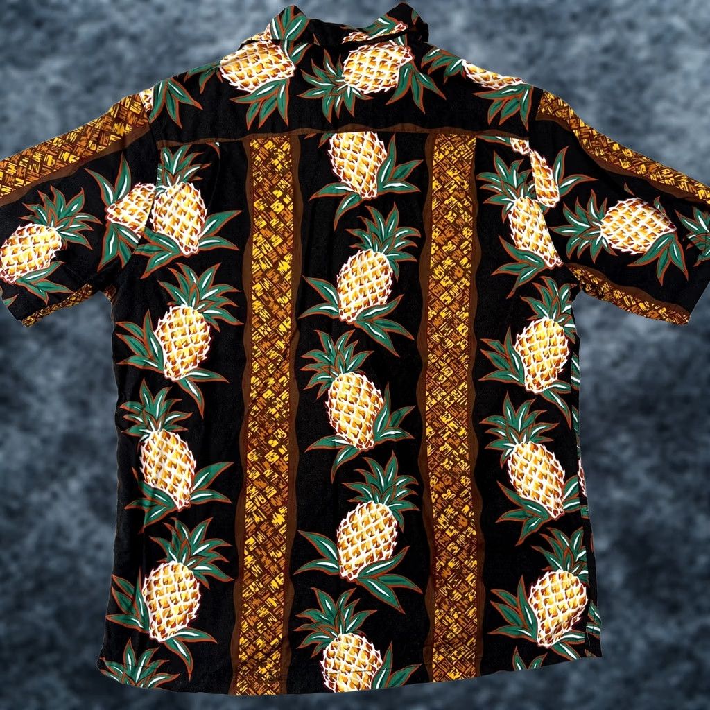 Vintage VINTAGE Kamehameha Hawaiian Shirt Medium Rayon Loop Camp Collar Aloha Pineapple Size US M / EU 48-50 / 2 - 1 Thumbnail