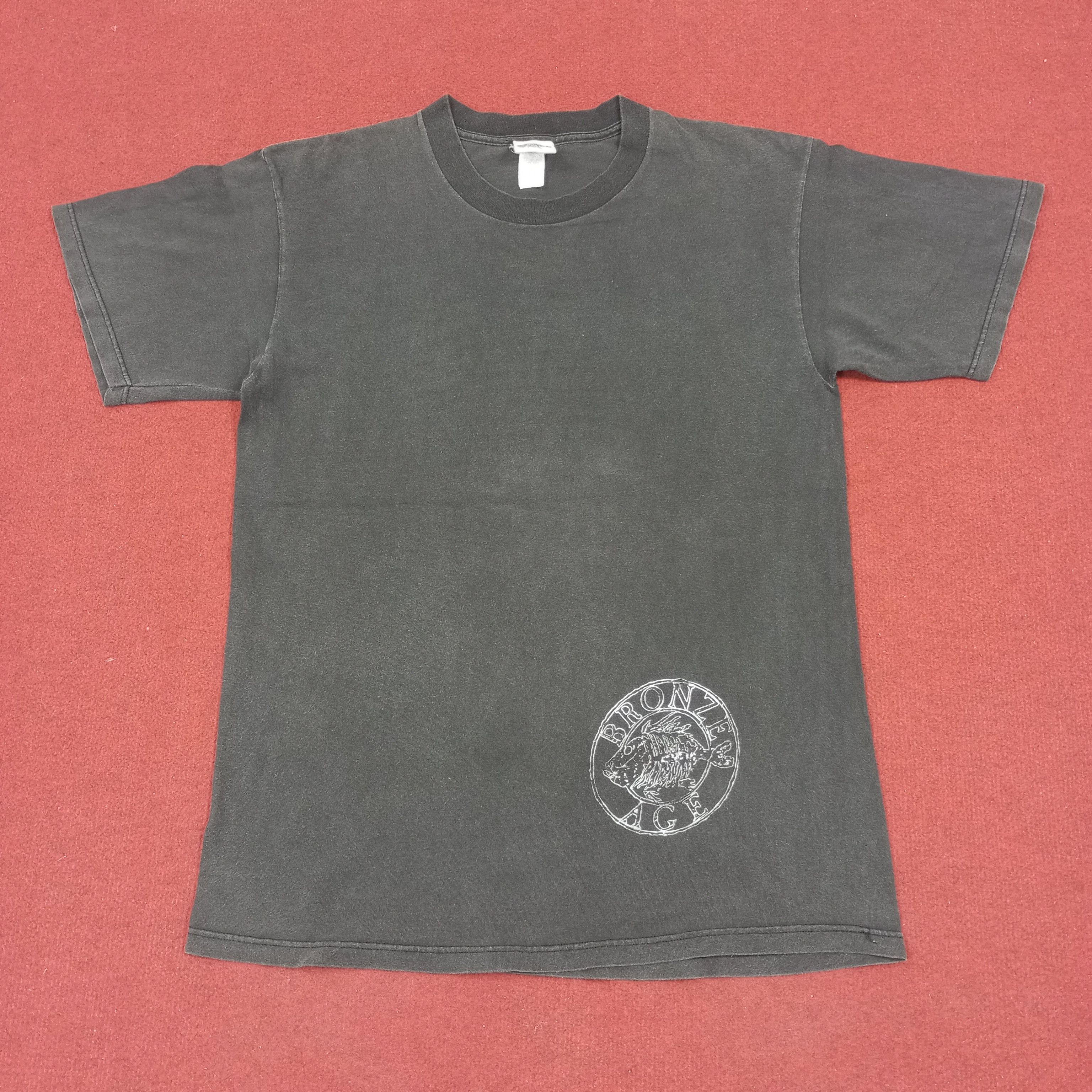 Vintage Bronze Age Skater Skateboard Streetwear Style Vintage Tshirt Size US L / EU 52-54 / 3 - 3 Thumbnail