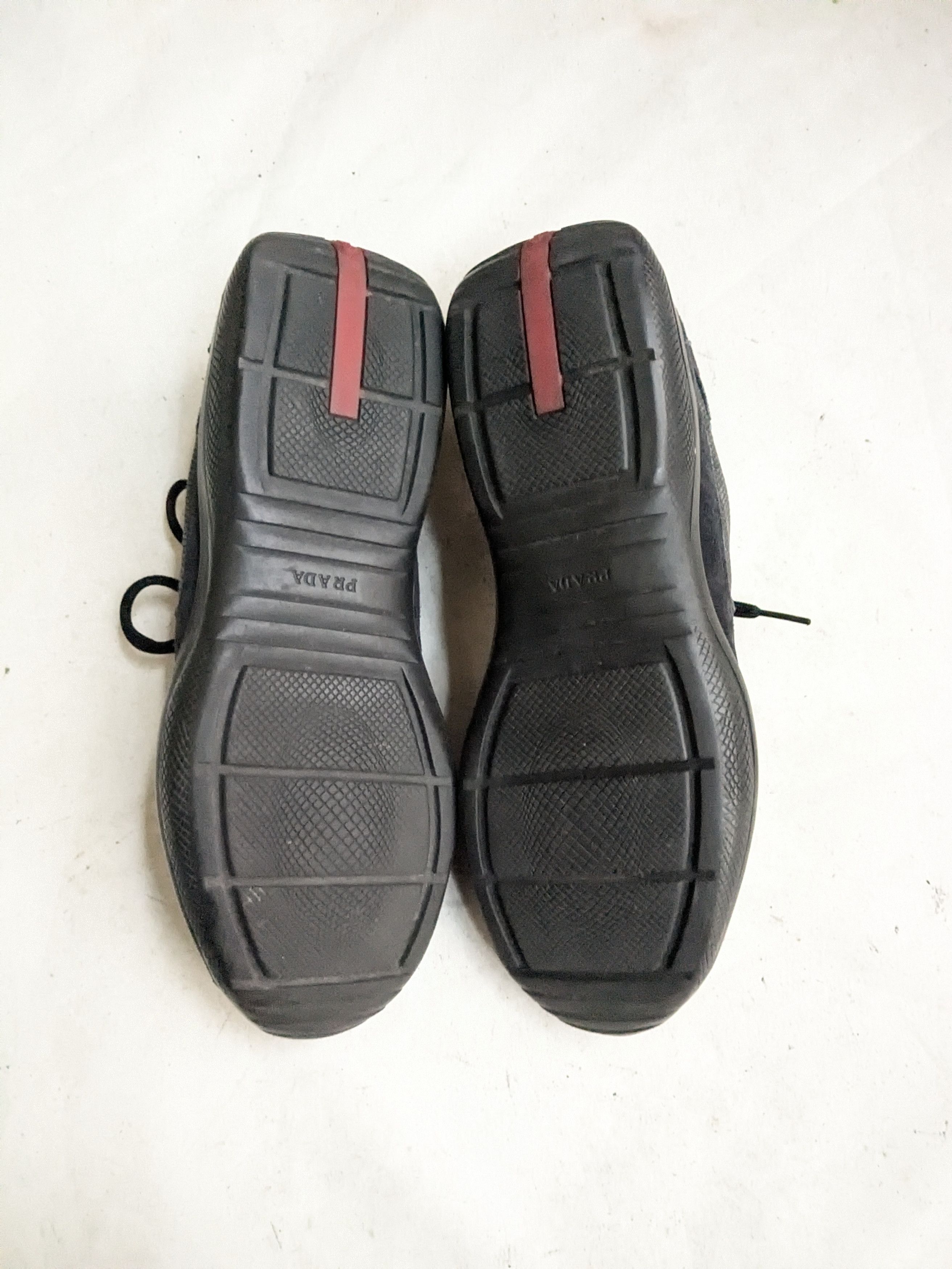 Prada Prada America's Cup Navy Blue Suede 9.5 Low Top Size US 9.5 / EU 42-43 - 14 Thumbnail