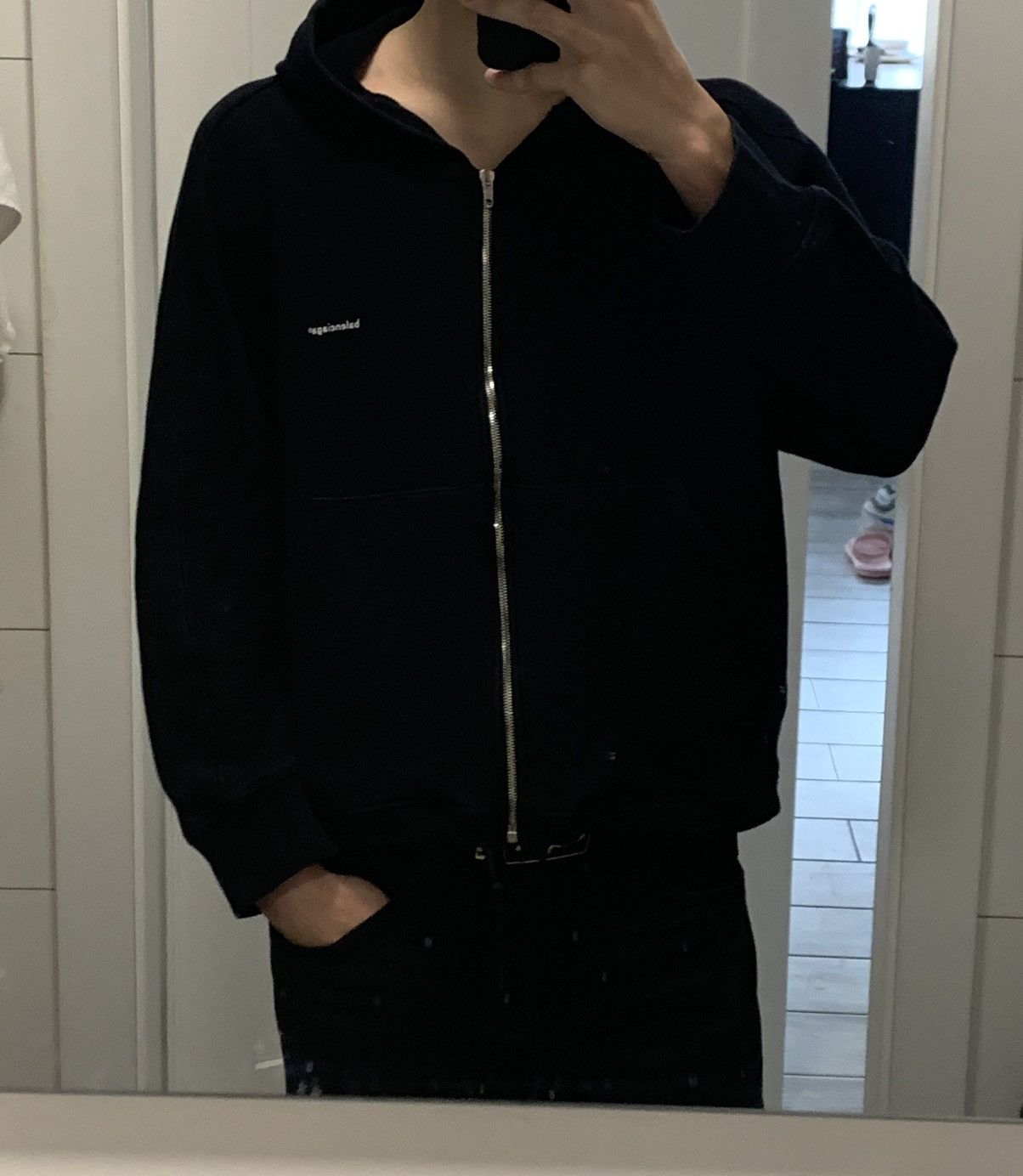 balenciaga avant grade zip hoodie archetype since prefall 16 - www