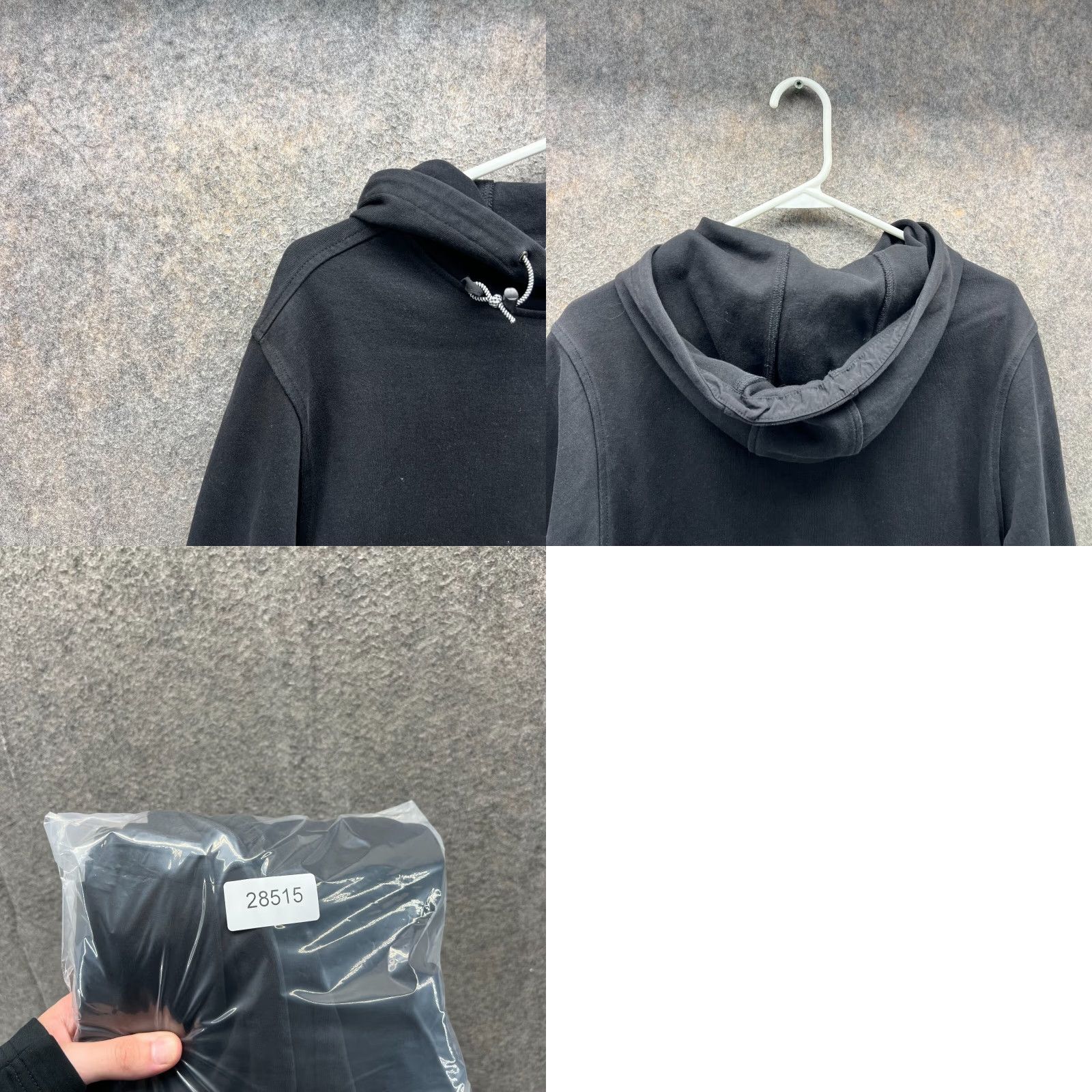 The North Face The North Face Hooded Pullover Men Small Black Fleece Logo Sweatshirt Sweatshirt Size US S / EU 44-46 / 1 - 8 Thumbnail