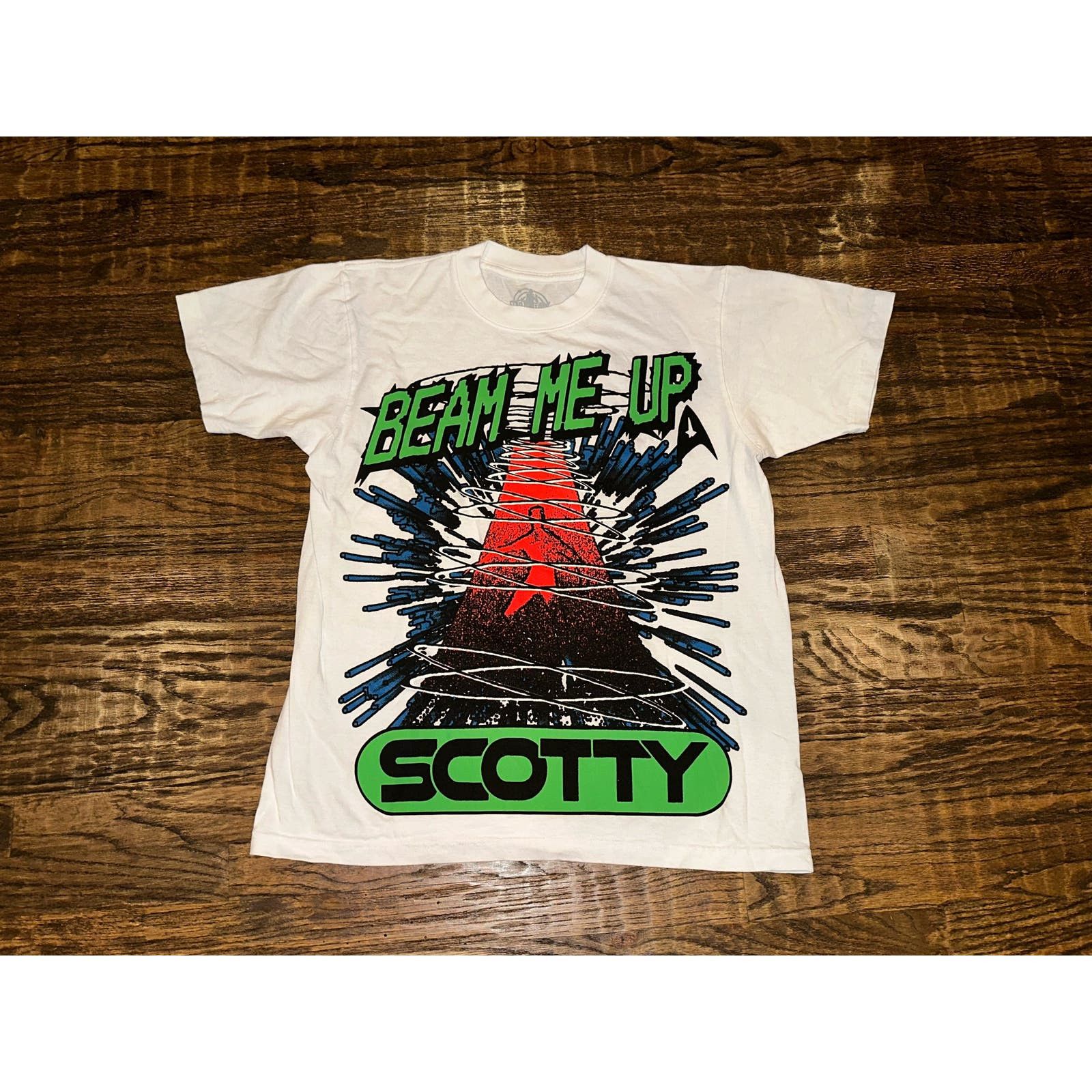 Kid Cudi X Star Trek - Beam Me Up Scotty - T-shirt Sz S