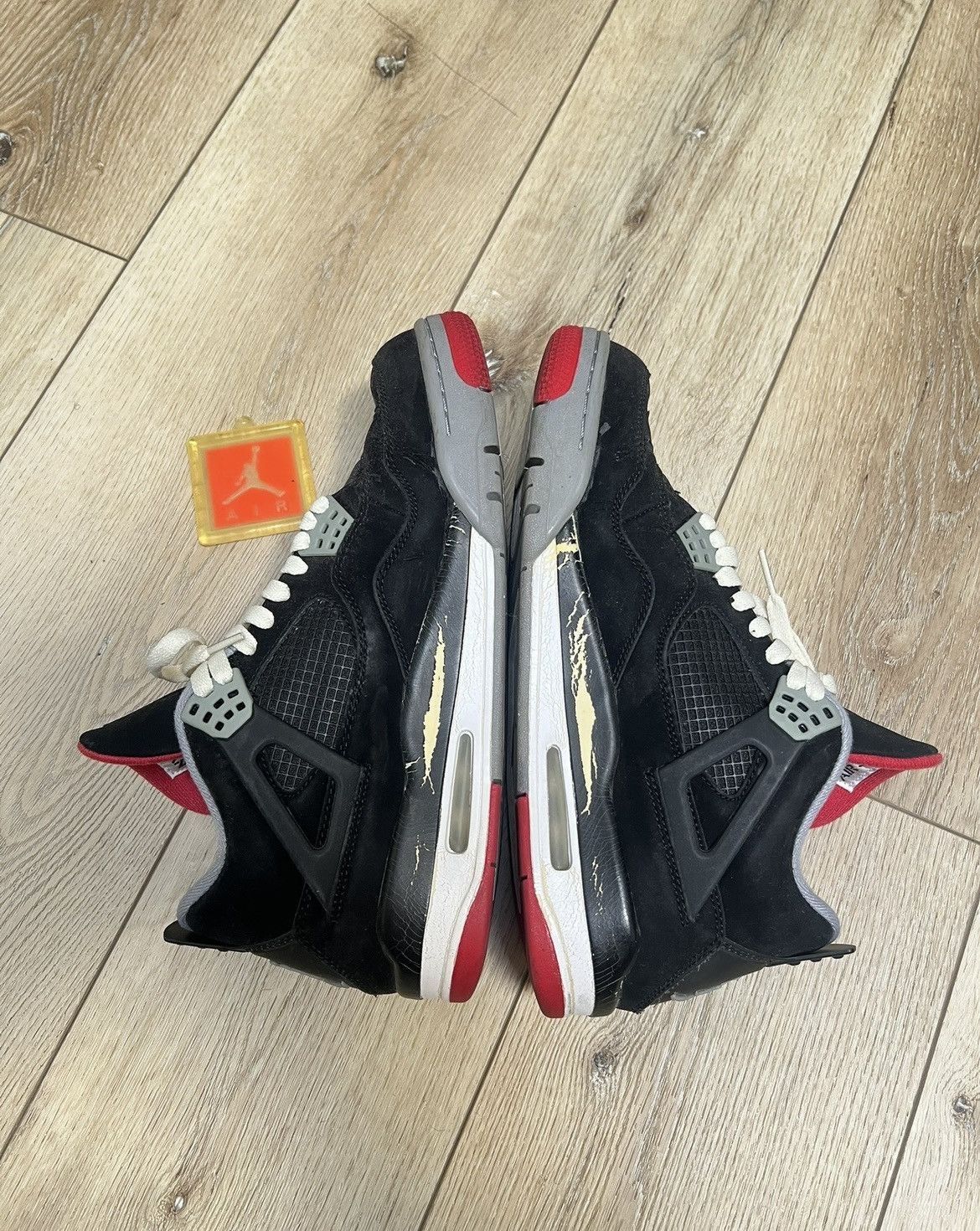 Jordan Brand Jordan 4 Bred 2012 Size US 10.5 / EU 43-44 - 4 Thumbnail