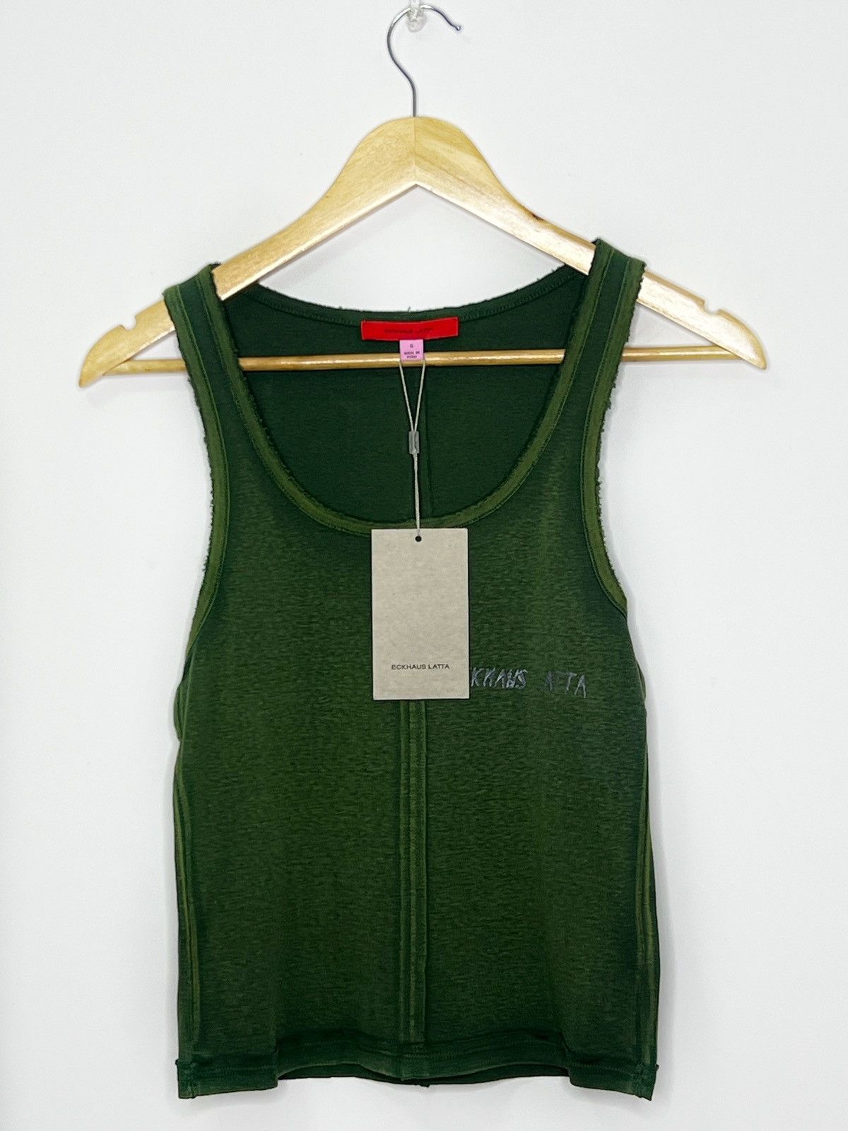 Eckhaus Latta Eckhaus Latta Lapped Tank Top Size S / US 4 / IT 40 - 2 Thumbnail