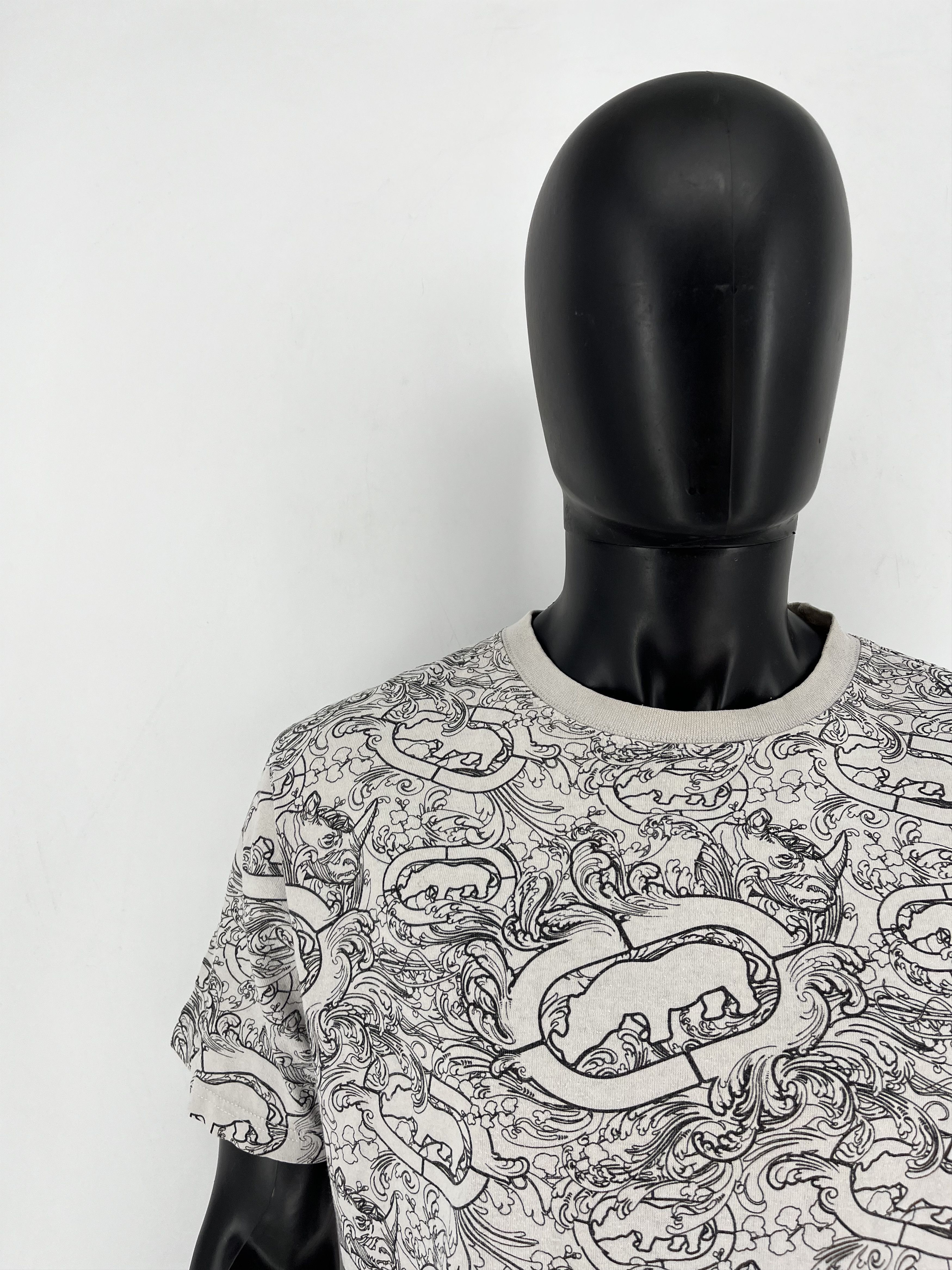 Ecko Unltd. Y2K Ecko Unltd Monogram Web Graphic Rap T Shirt Size US M / EU 48-50 / 2 - 6 Thumbnail