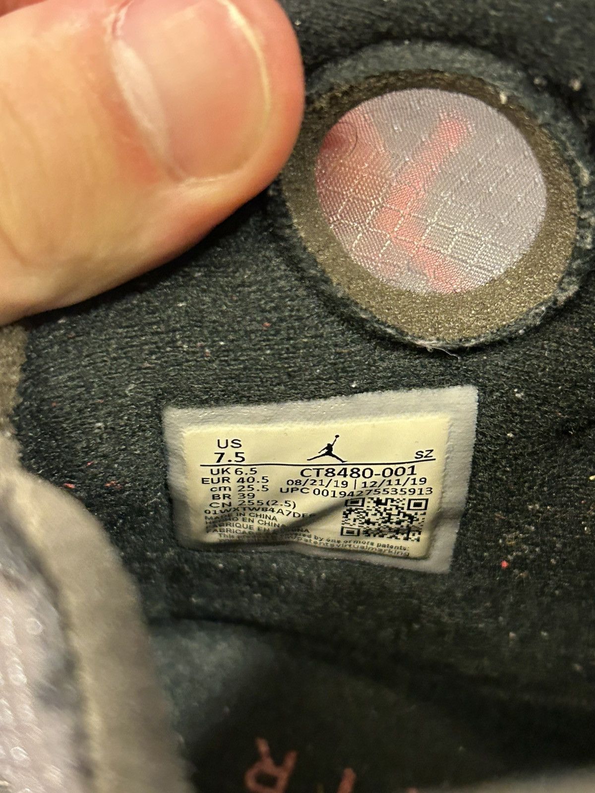 Jordan Brand × Off-White Jordan 5 Retro ‘Off-White Muslin’ Size US 7.5 / EU 40-41 - 5 Thumbnail