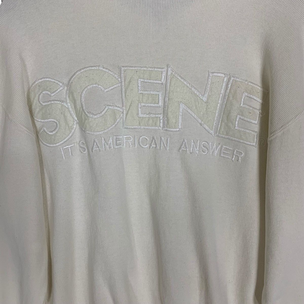 Japanese Brand That The Real America Flavor”SCENE” back Logo Hoodie Size M / US 6-8 / IT 42-44 - 1 Thumbnail