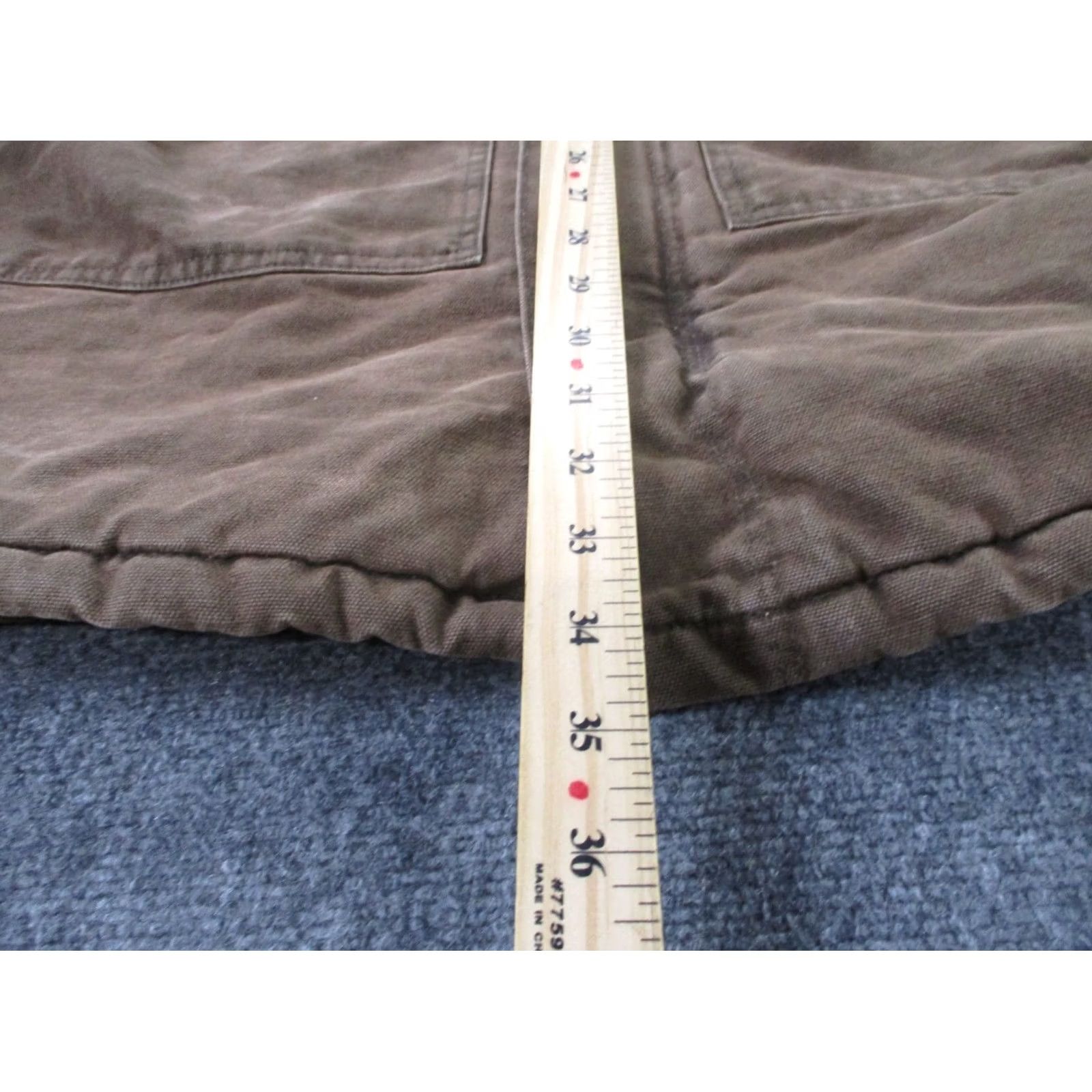 Carhartt VINTAGE Carhartt Jacket Men XL Tall Canvas Arctic Lined Work Coat C26CHT Heavy Size US XL / EU 56 / 4 - 4 Thumbnail