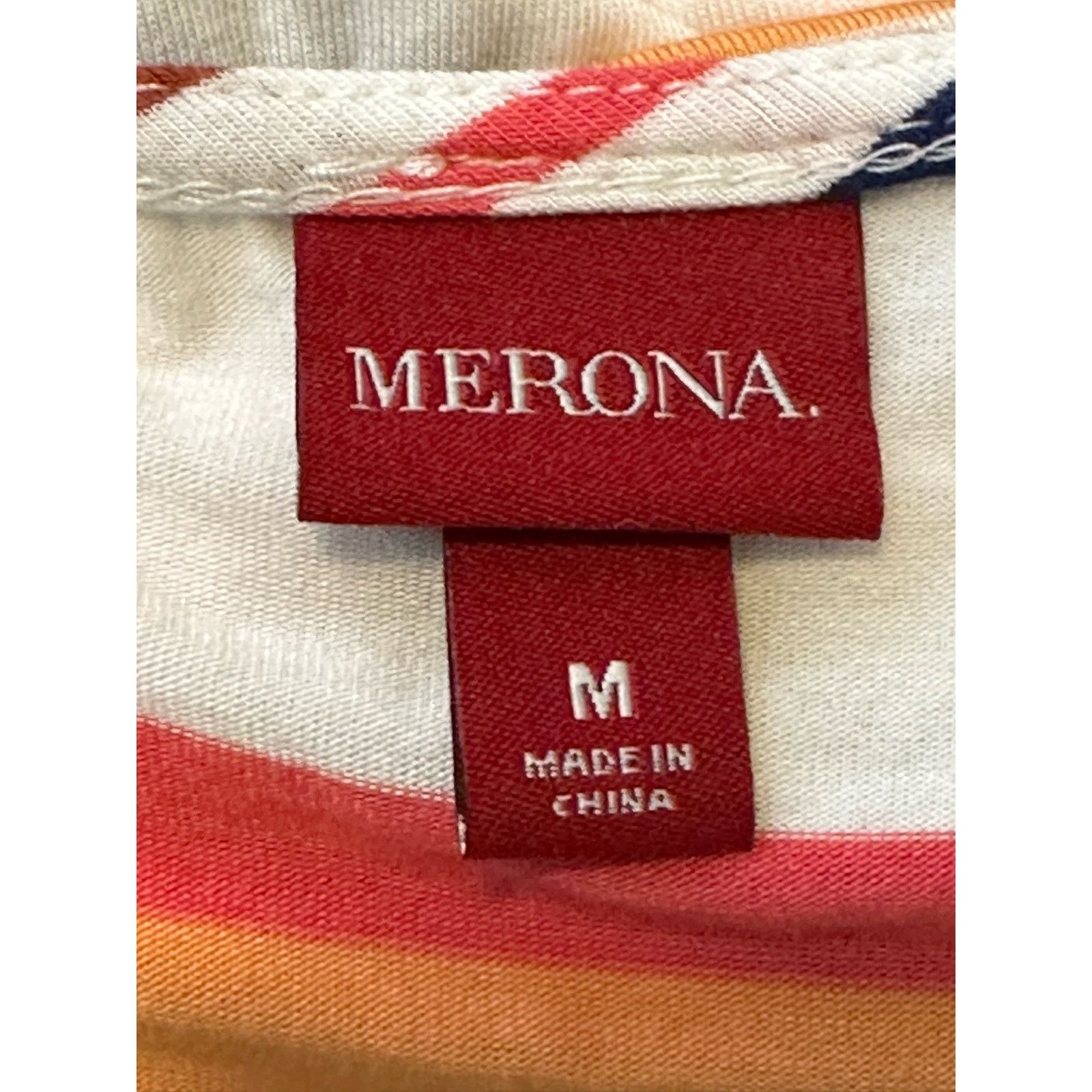 Merona Merona multicolor striped cap sleeves summer dress size M Size M / US 6-8 / IT 42-44 - 3 Thumbnail