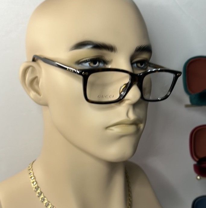 image of Gucci Men's Eyeglasses Gg0191Oa Optical Frame