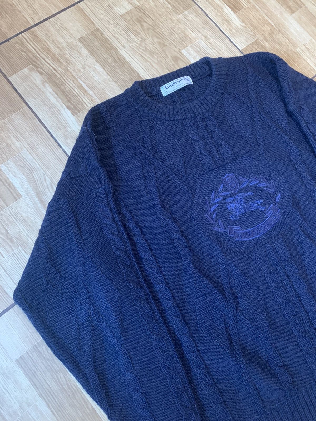 Burberry Burberry vintage sweater Size US L / EU 52-54 / 3 - 4 Thumbnail