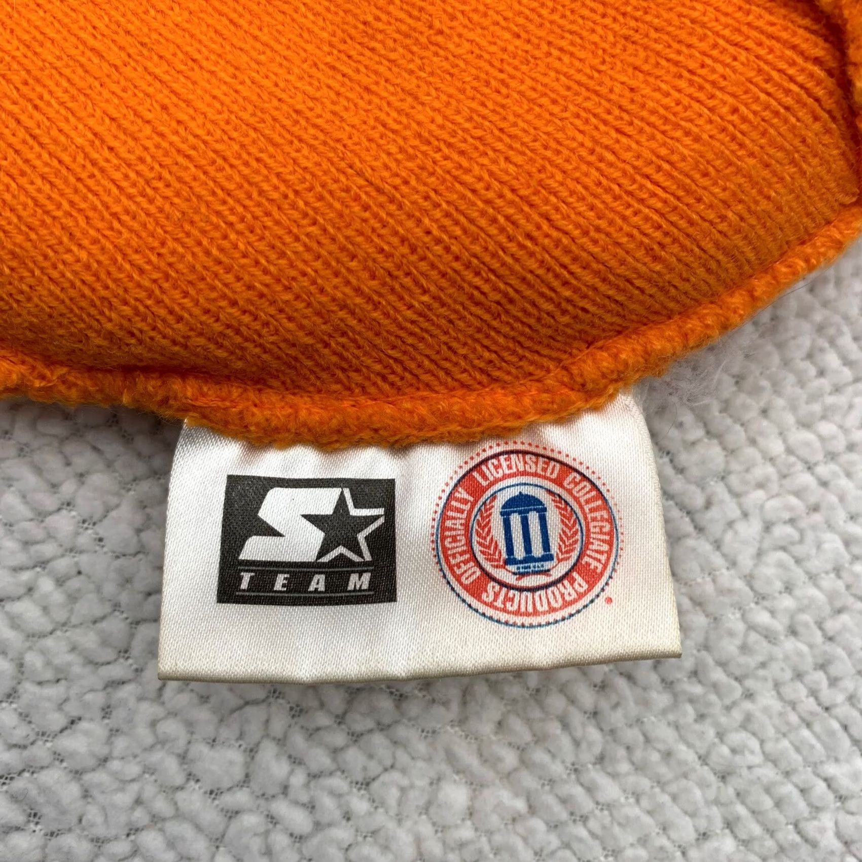 Starter VINTAGE Starter Clemson Tigers Beanie Adult OSFM NCAA Sports Winter Orange Skull Cap Size ONE SIZE - 8 Thumbnail