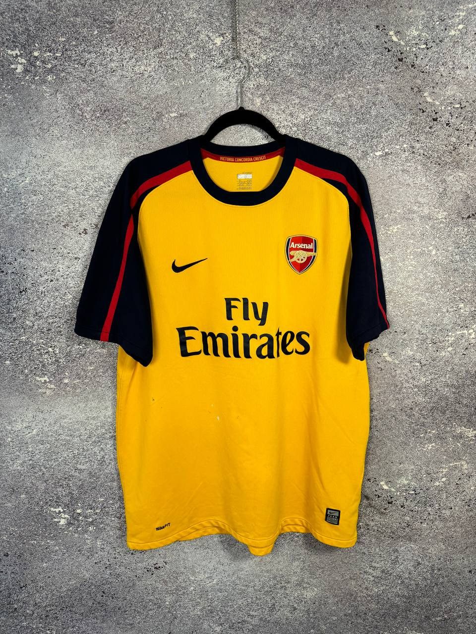 Nike × Vintage Vintage Arsenal 2008/09 Away Nike Soccer Jersey Size US XL / EU 56 / 4 - 1 Thumbnail