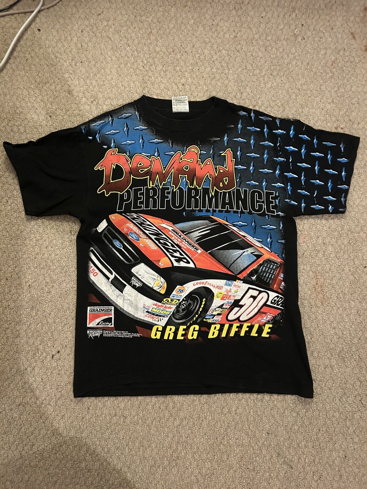 Vintage 1999 Vintage Nascar T-Shirt Size US L / EU 52-54 / 3 - 1 Thumbnail