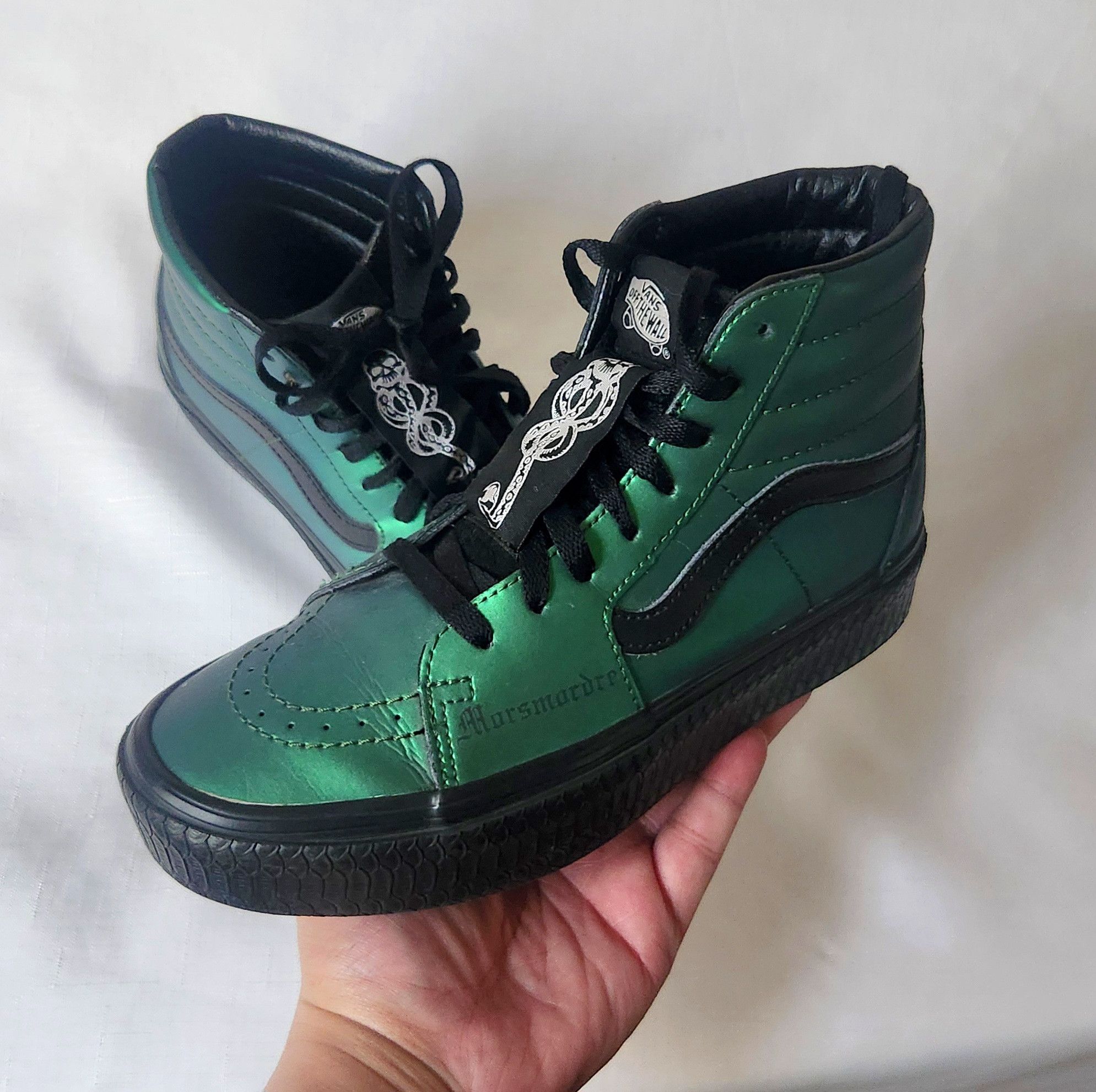 Vans Harry Potter X Vans Sk8‑Hi Platform RB Morsmordre Dark Arts Size US 6.5 / EU 39-40 - 1 Thumbnail