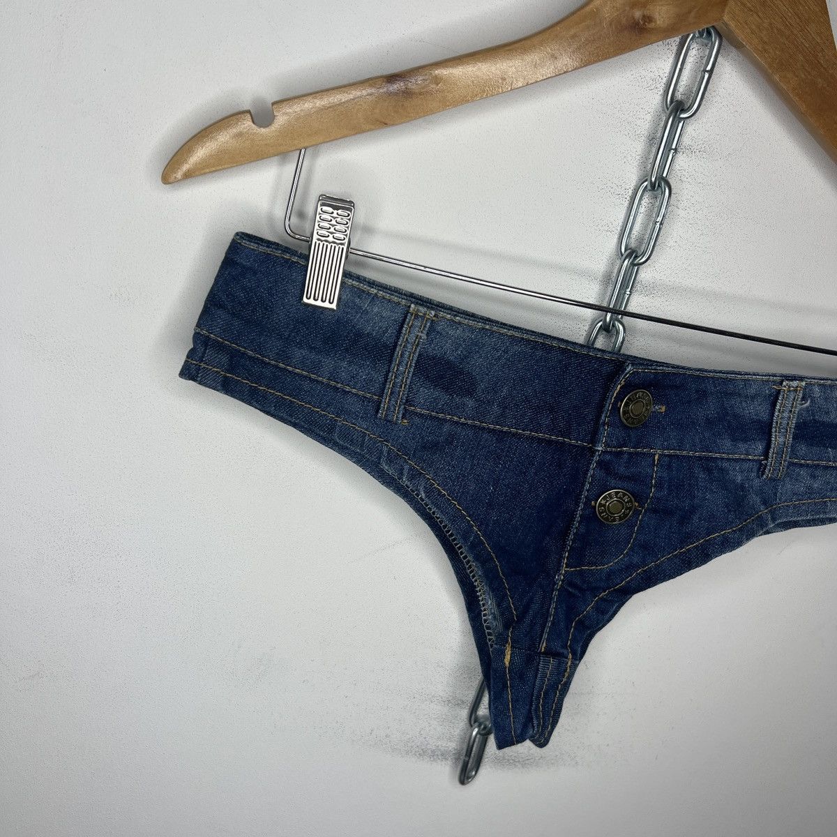 Miss Sixty Vintage Y2K Miss Sixty Style Denim Hot Pants Mini Shorts Size 28" / US 6 / IT 42 - 4 Thumbnail