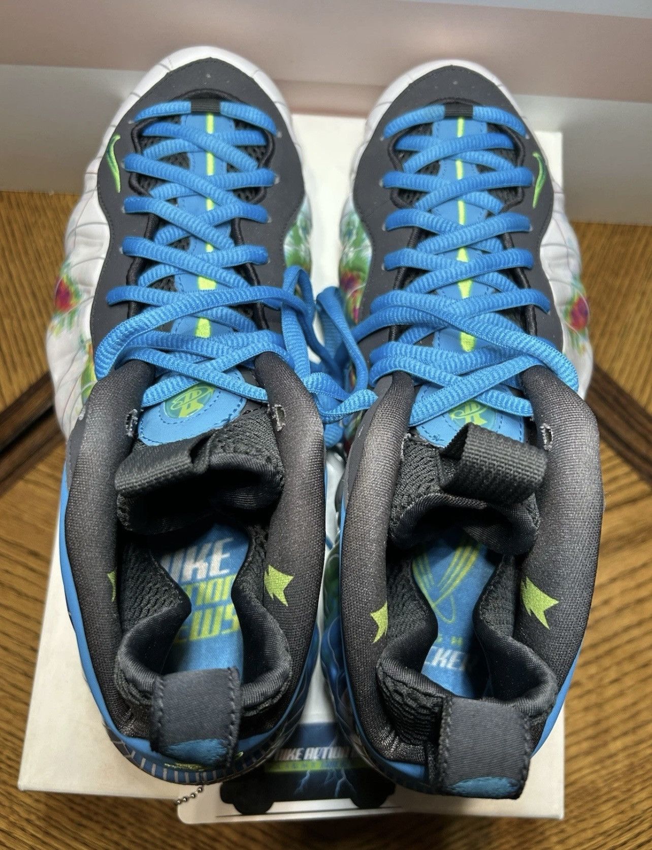 Nike Size 14 - Nike Air Foamposite One PRM Weatherman 2013 Size US 14 / EU 47 - 5 Thumbnail