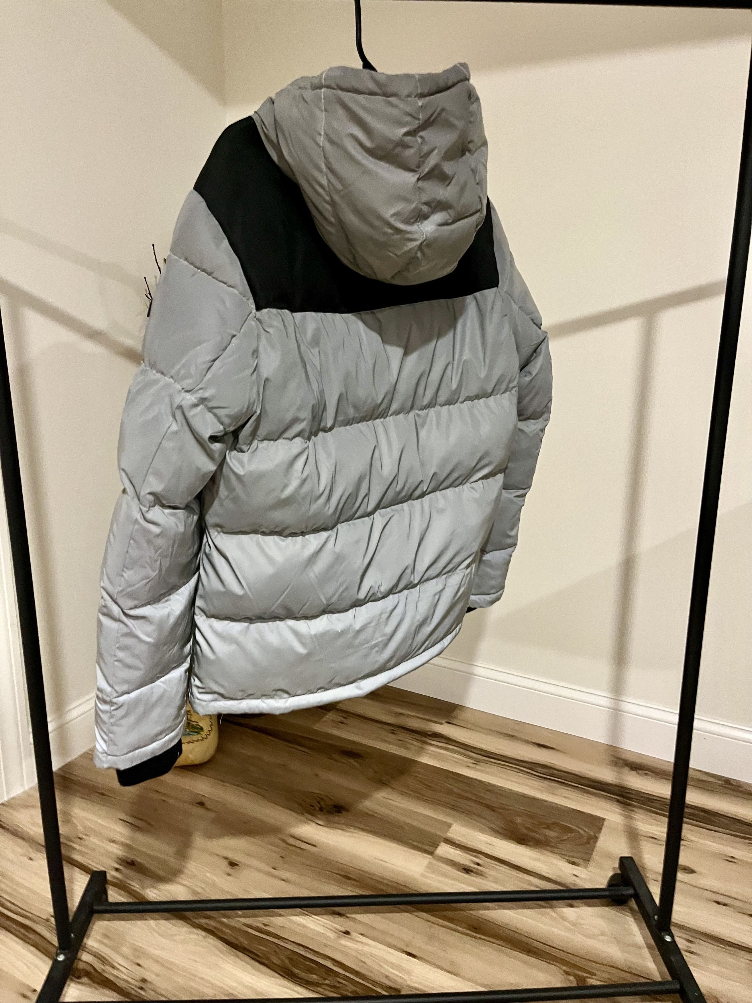 DKNY Reflectve DKNY Men's Mixed Media Quilted Puffer Jacket Size US M / EU 48-50 / 2 - 4 Thumbnail