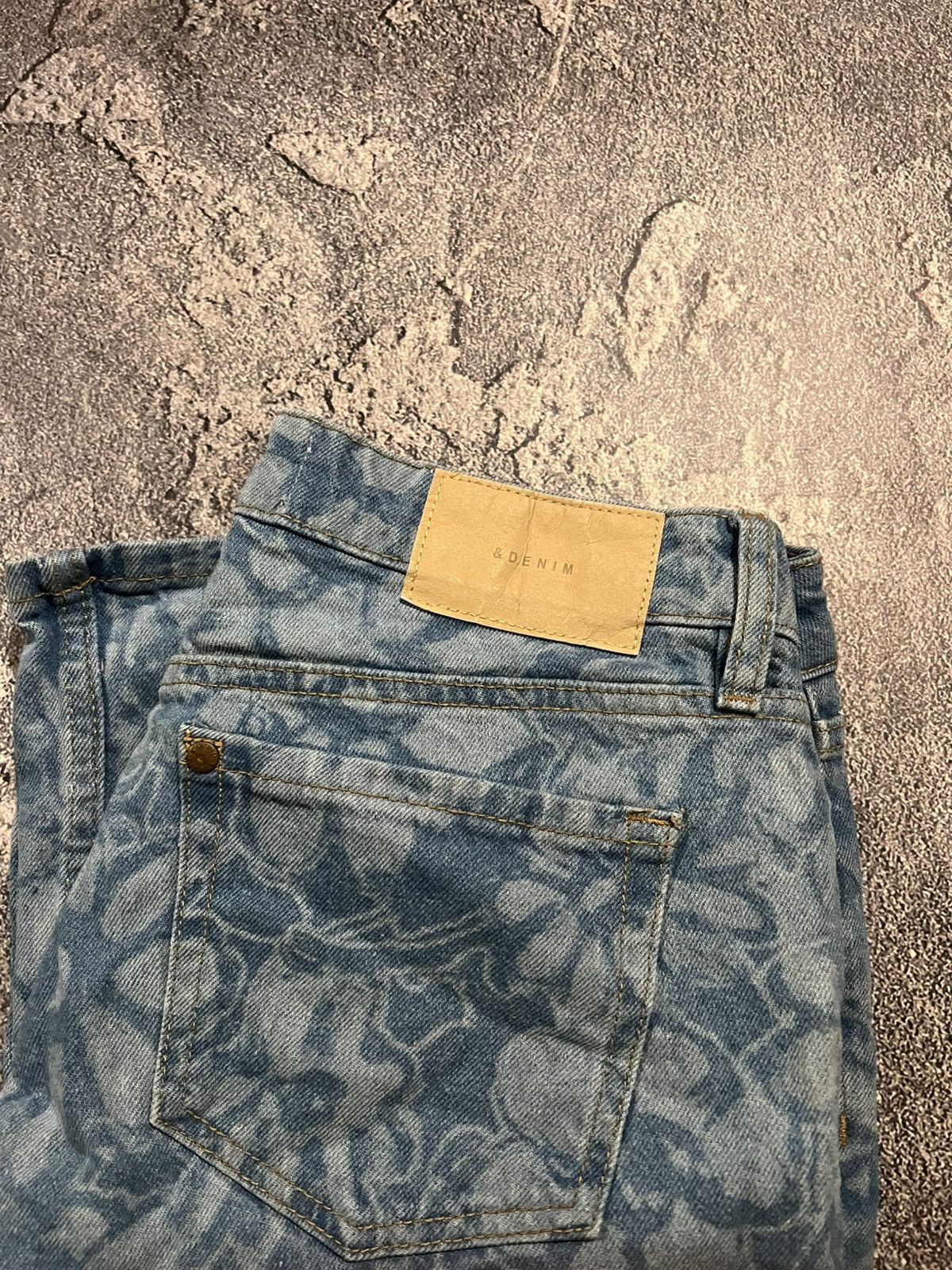 Japanese Brand Y2K Flared Archive Jeans / Darkwear Avan-Garde Vintage 90s Size US 32 / EU 48 - 6 Thumbnail