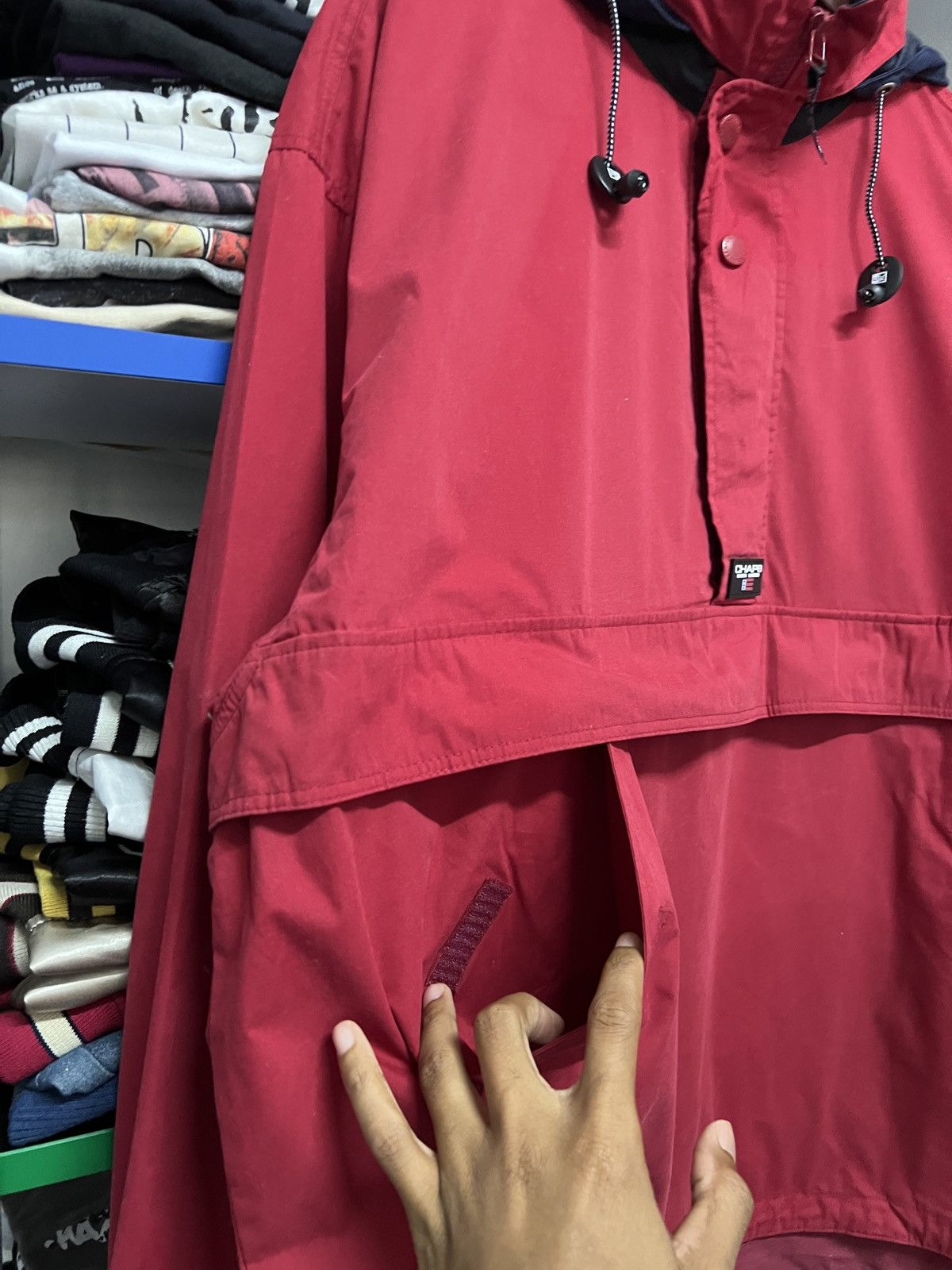 Chaps Ralph Lauren Vintage 90s Chaps Ralph Lauren Anorak Hoodie Jacket Size US XL / EU 56 / 4 - 6 Thumbnail