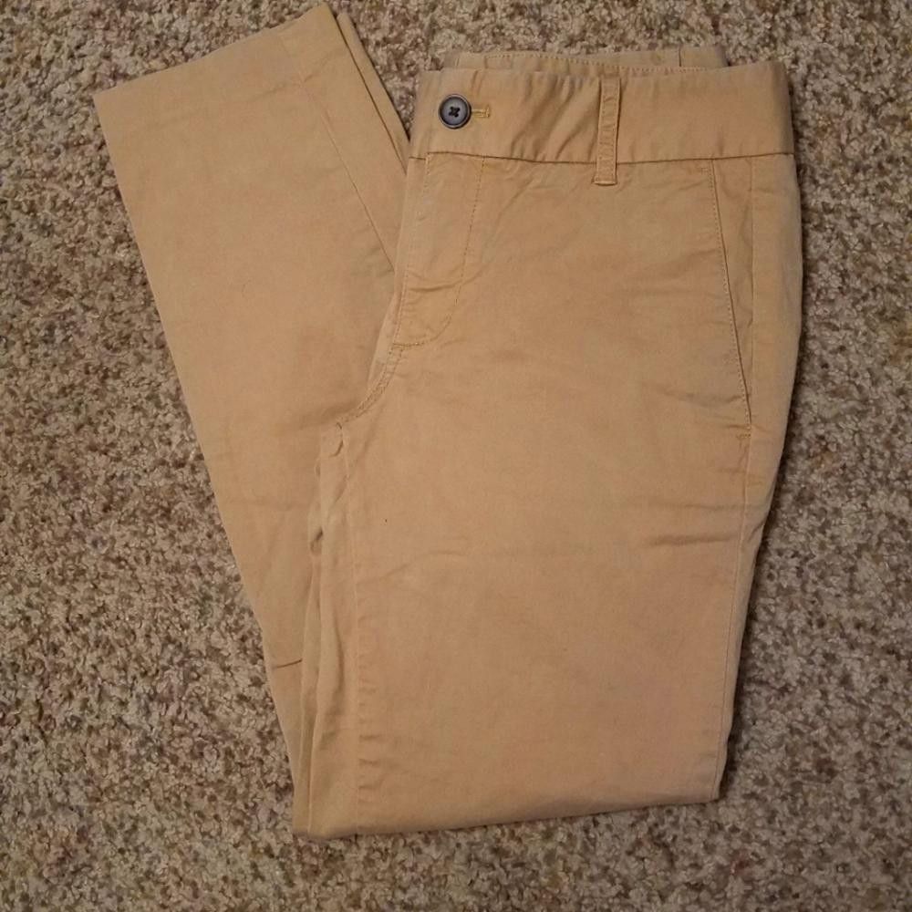 J.Crew J Crew Frankie Tan Pants Size 2 Size 26" / US 2 / IT 38 - 1 Thumbnail