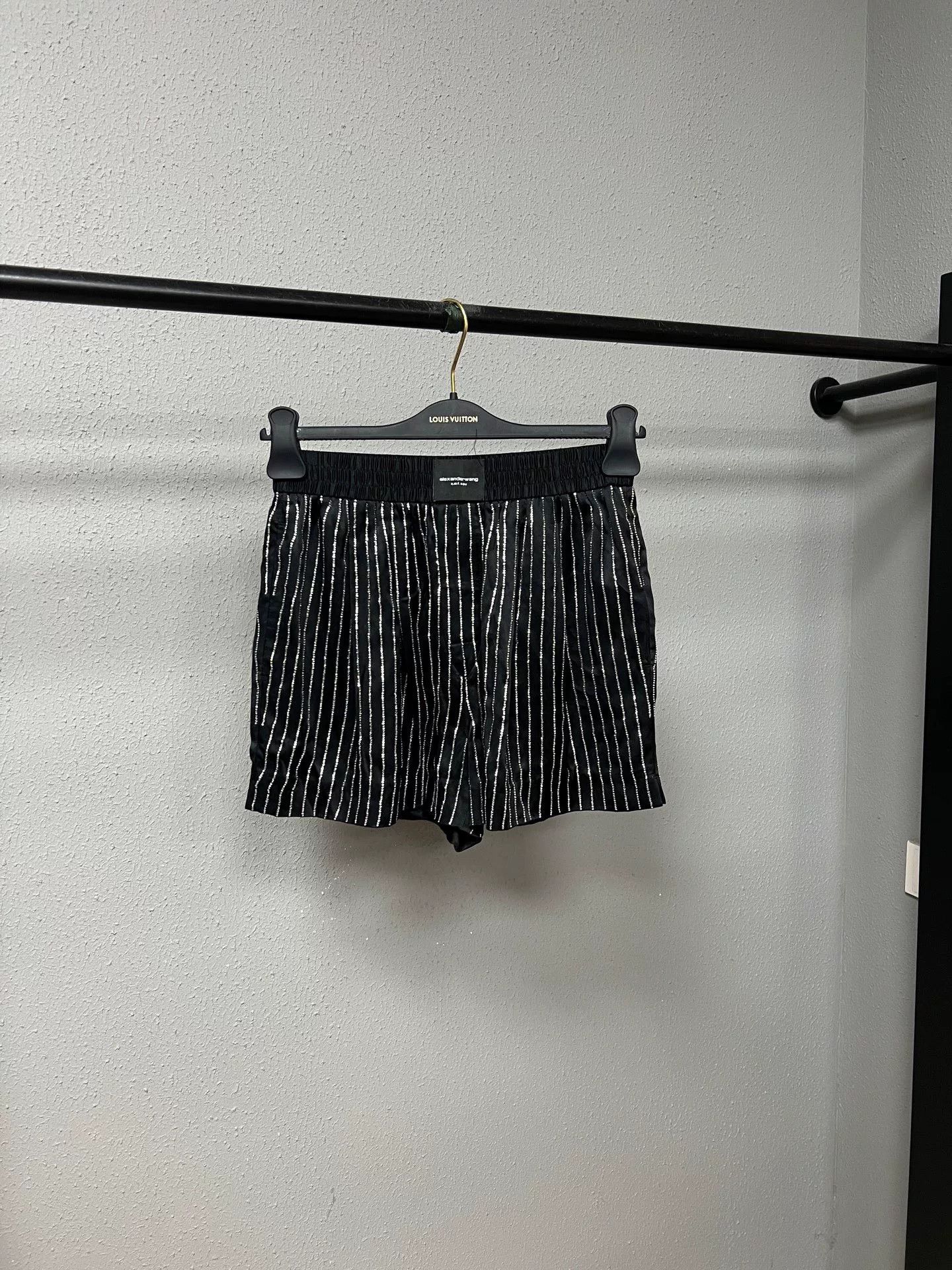 Alexander Wang Alexander Wang Rhinestone Shorts Size 32" / US 10 / IT 46 - 1 Thumbnail