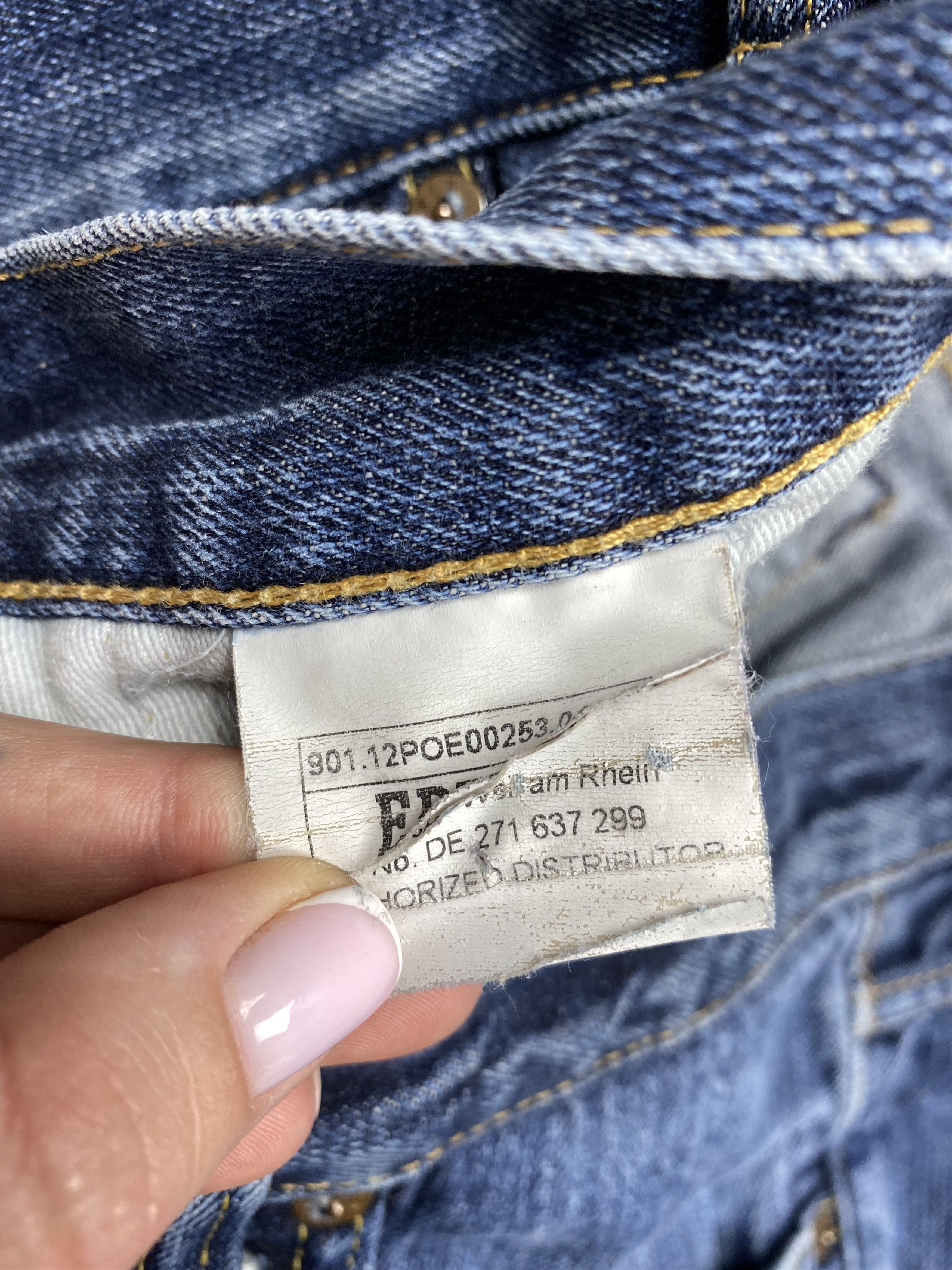 Edwin Edwin Vintage Salvage Denim Pants Mens Jeans Size US 30 / EU 46 - 6 Thumbnail