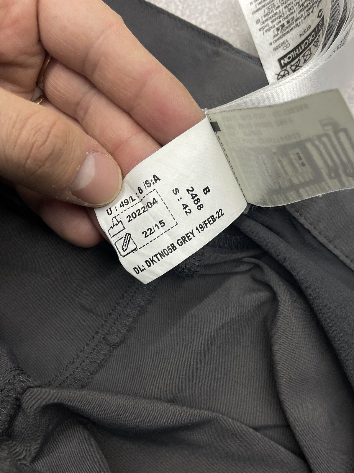 Other Mens Quechua Outdoor Pants Grey Gorpcore Size M Size US 32 / EU 48 - 8 Thumbnail
