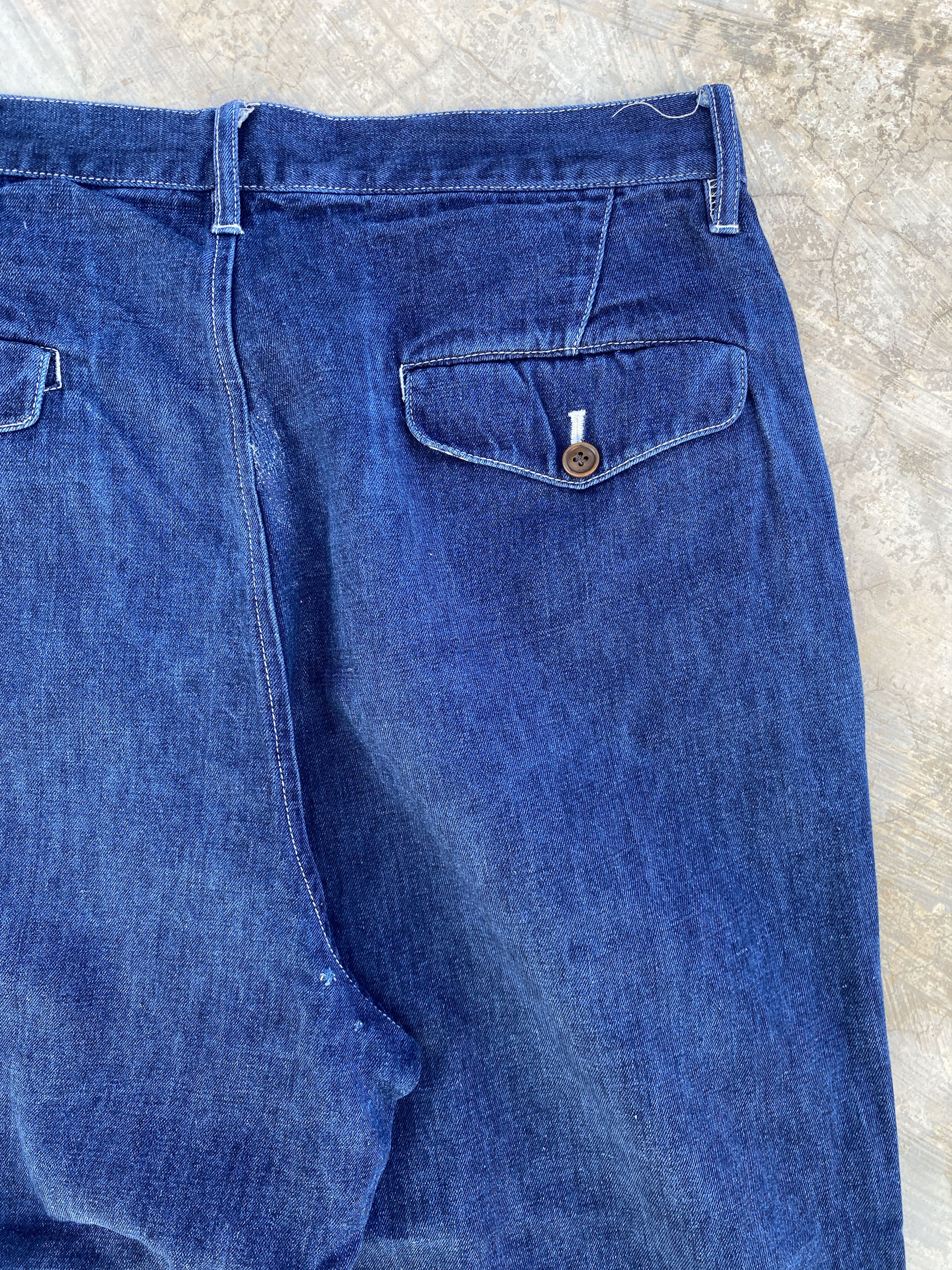 Comme des Garcons × Junya Watanabe Comme des Garcons MAN Indigo Pants Size US 33 - 7 Thumbnail