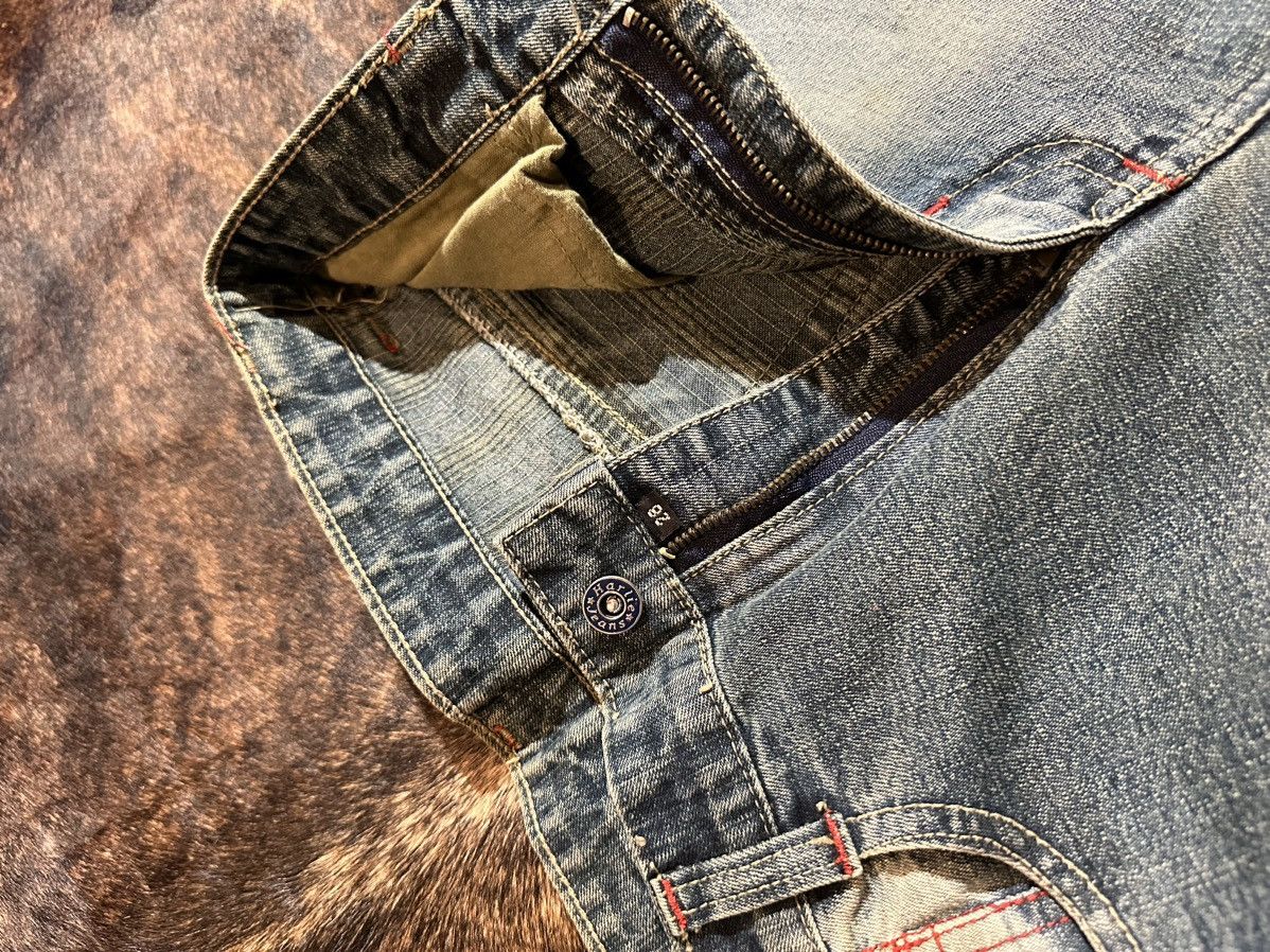 Japanese Brand × Vintage Japanese stacked flared denim Size US 28 / EU 44 - 5 Thumbnail
