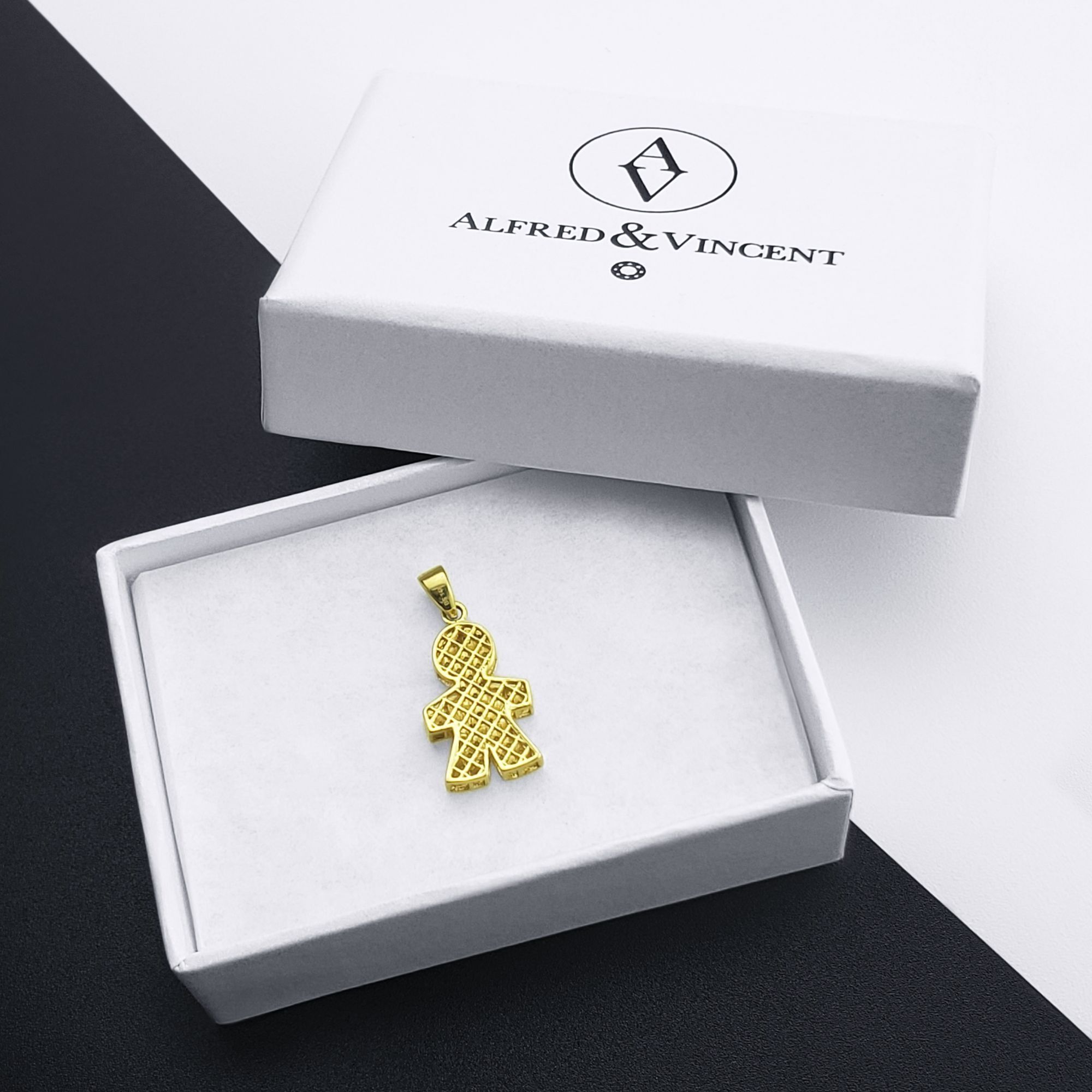 Other It's A Baby Boy Pendant in 2-Tone Real 14k Yellow White Gold Size ONE SIZE - 2 Thumbnail