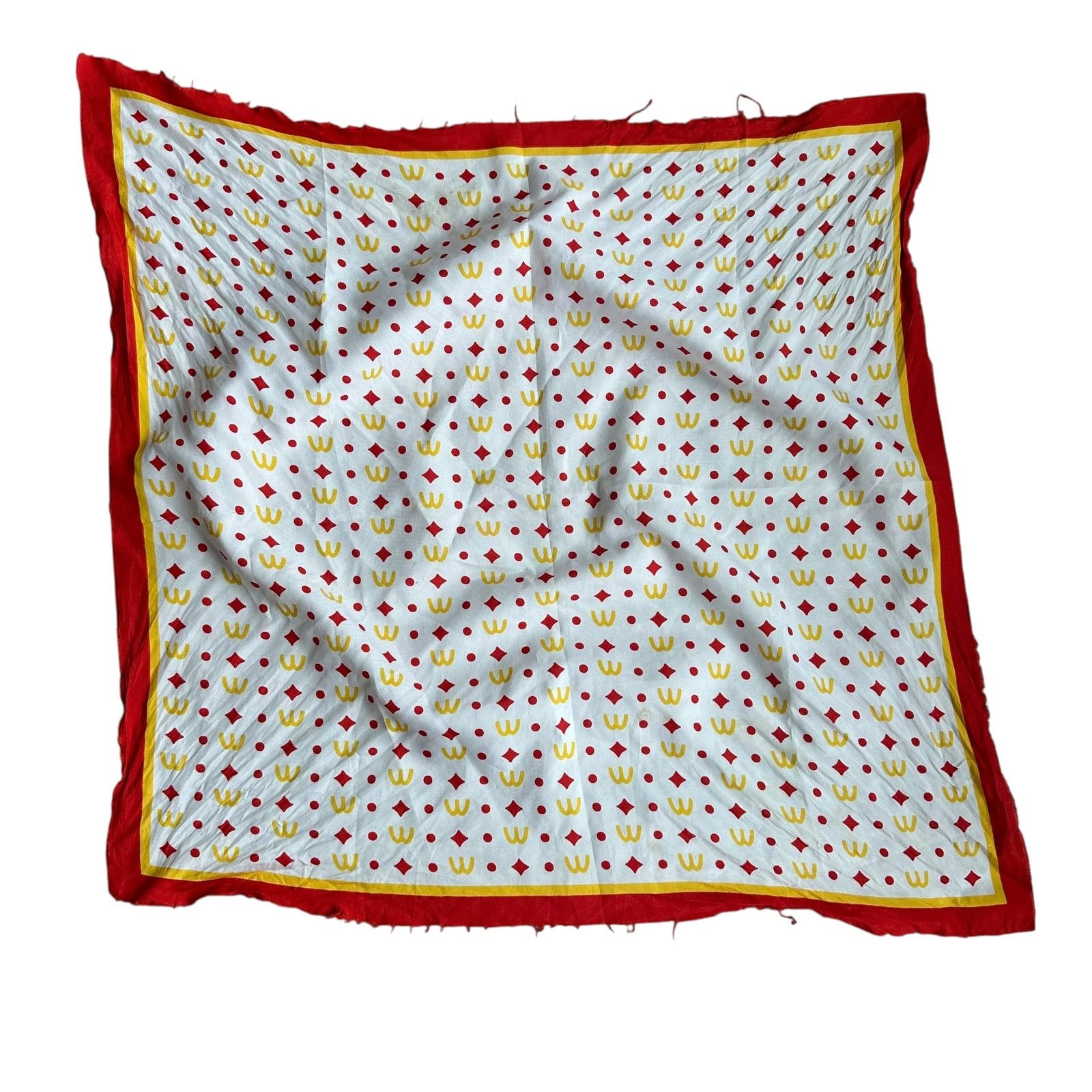 Vintage Vintage Mcdonald's Bandana AllOver Print Size ONE SIZE - 3 Thumbnail