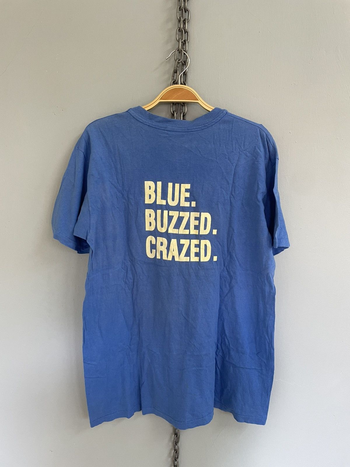 Vintage Vintage 80s Wired. IVE Blue. Buzzed. Crazed. T shirt Size US L / EU 52-54 / 3 - 2 Thumbnail