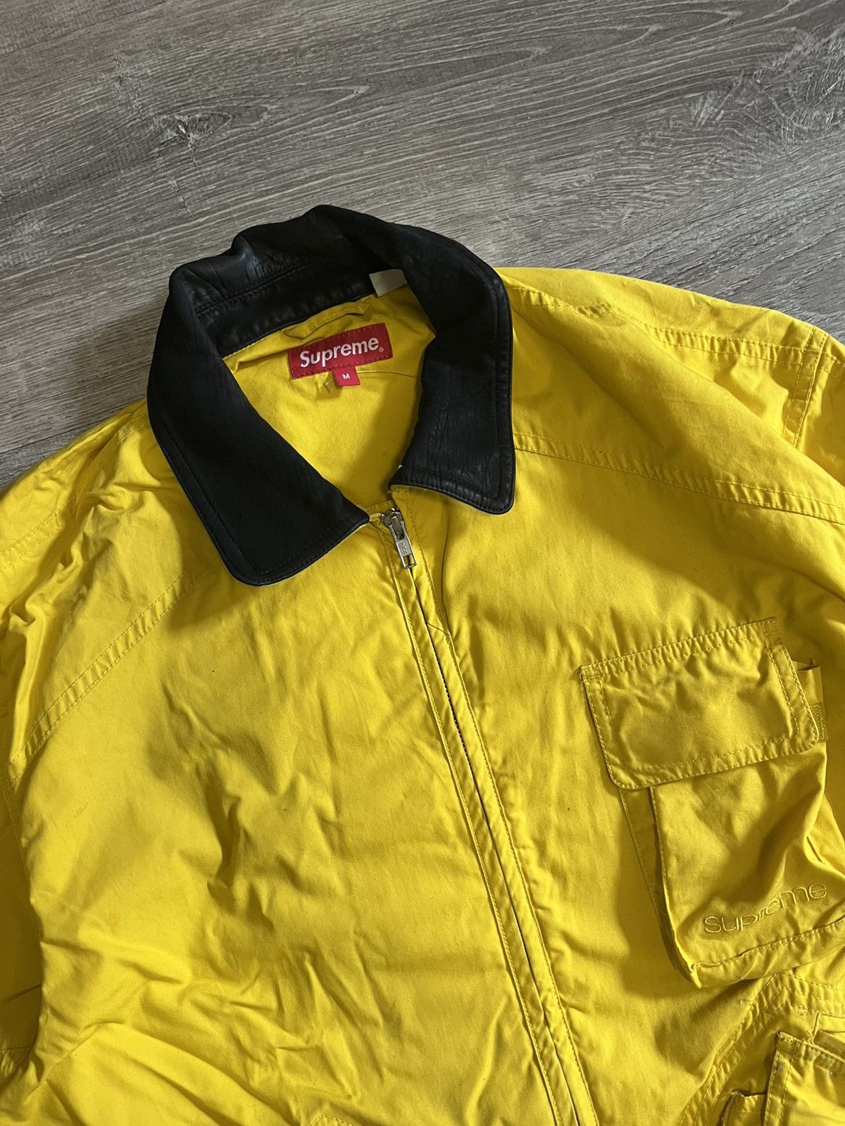 Supreme Supreme Leather Collar Jacket Size US M / EU 48-50 / 2 - 2 Thumbnail
