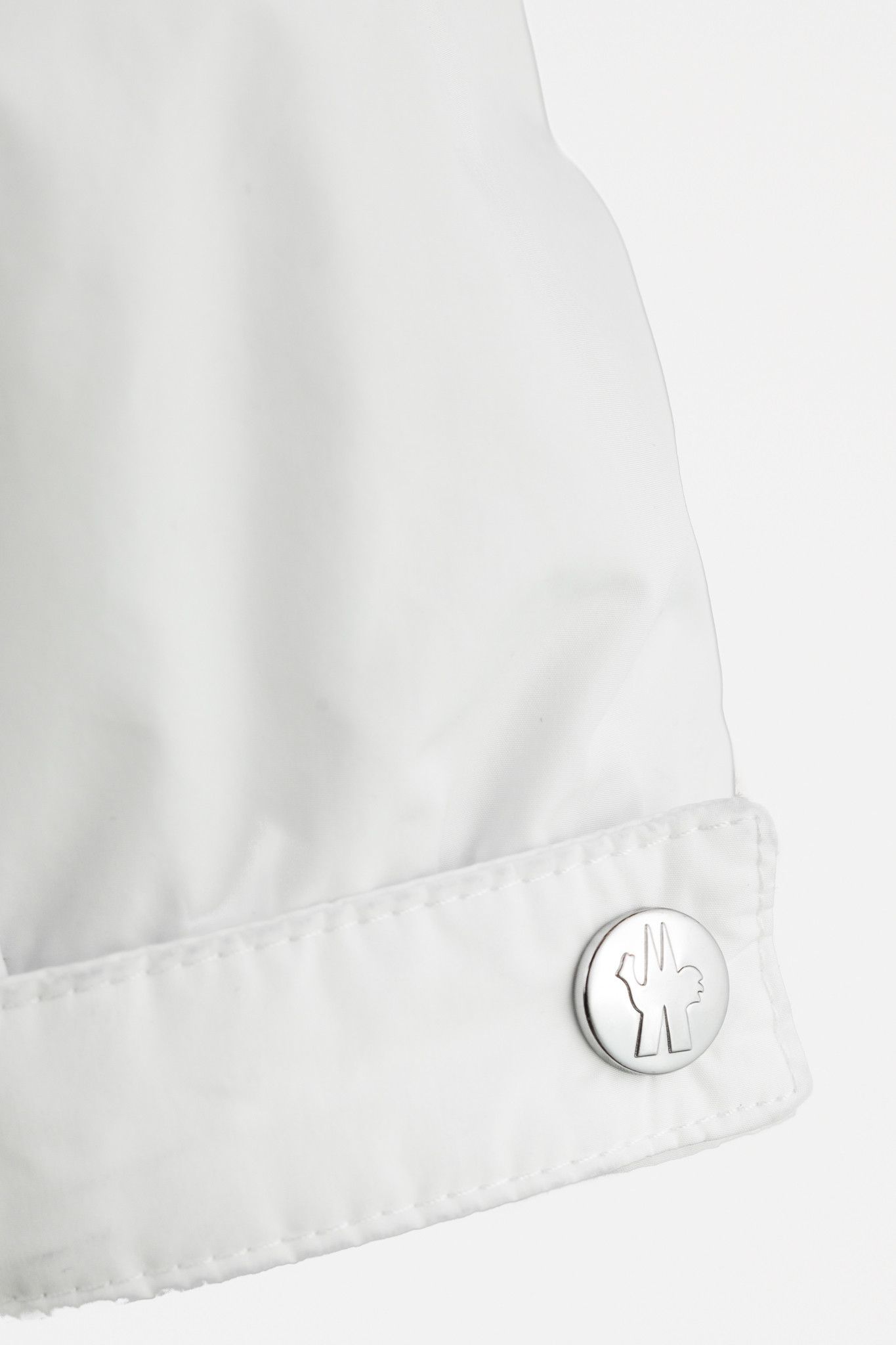 Moncler Moncler Adour White Reflective Hooded Wind Breaker Size US XL / EU 56 / 4 - 7 Thumbnail